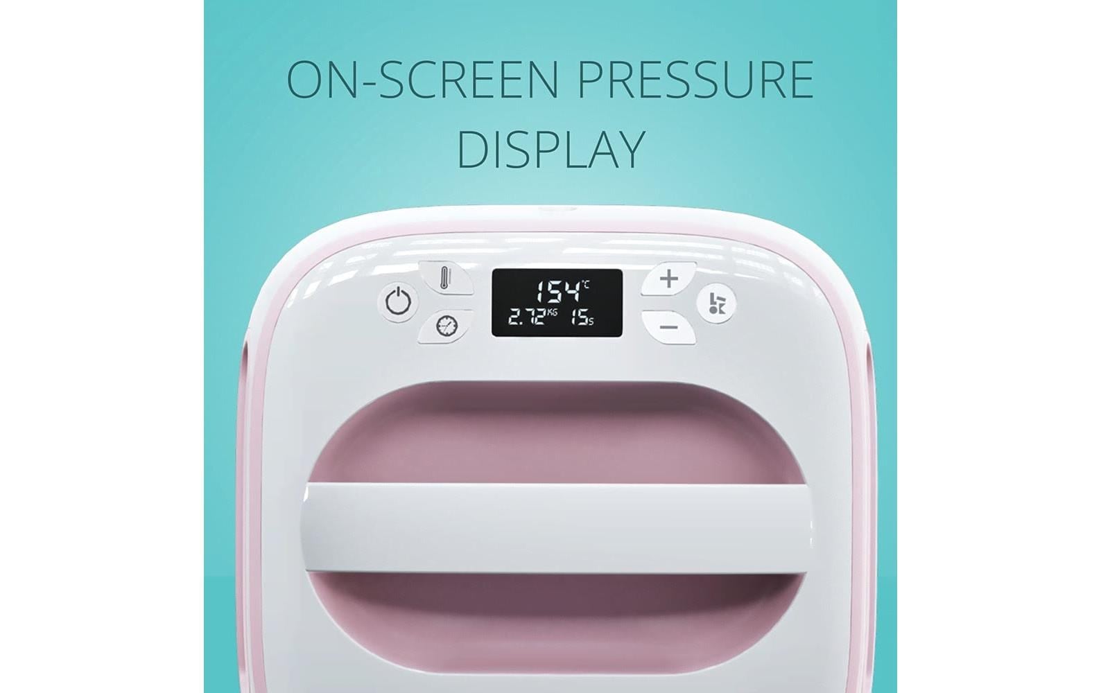 LOKLIK Presse à main »Easy« Heizplattengrösse: 25,5 x 25,5 cm