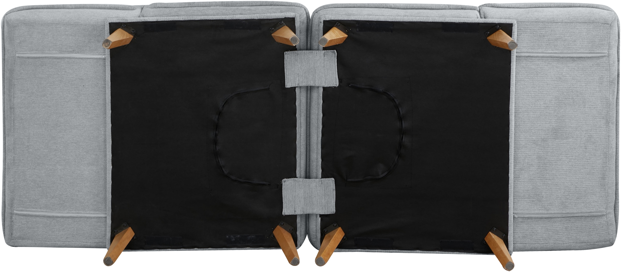 INOSIGN Sessel »DELANEY Schlafsofa, bestehend aus 2 Modulen, mit Schlaffunktion« Bettsofa, Schlafsessel, Klappsofa, erweiterbar, in Webstoff