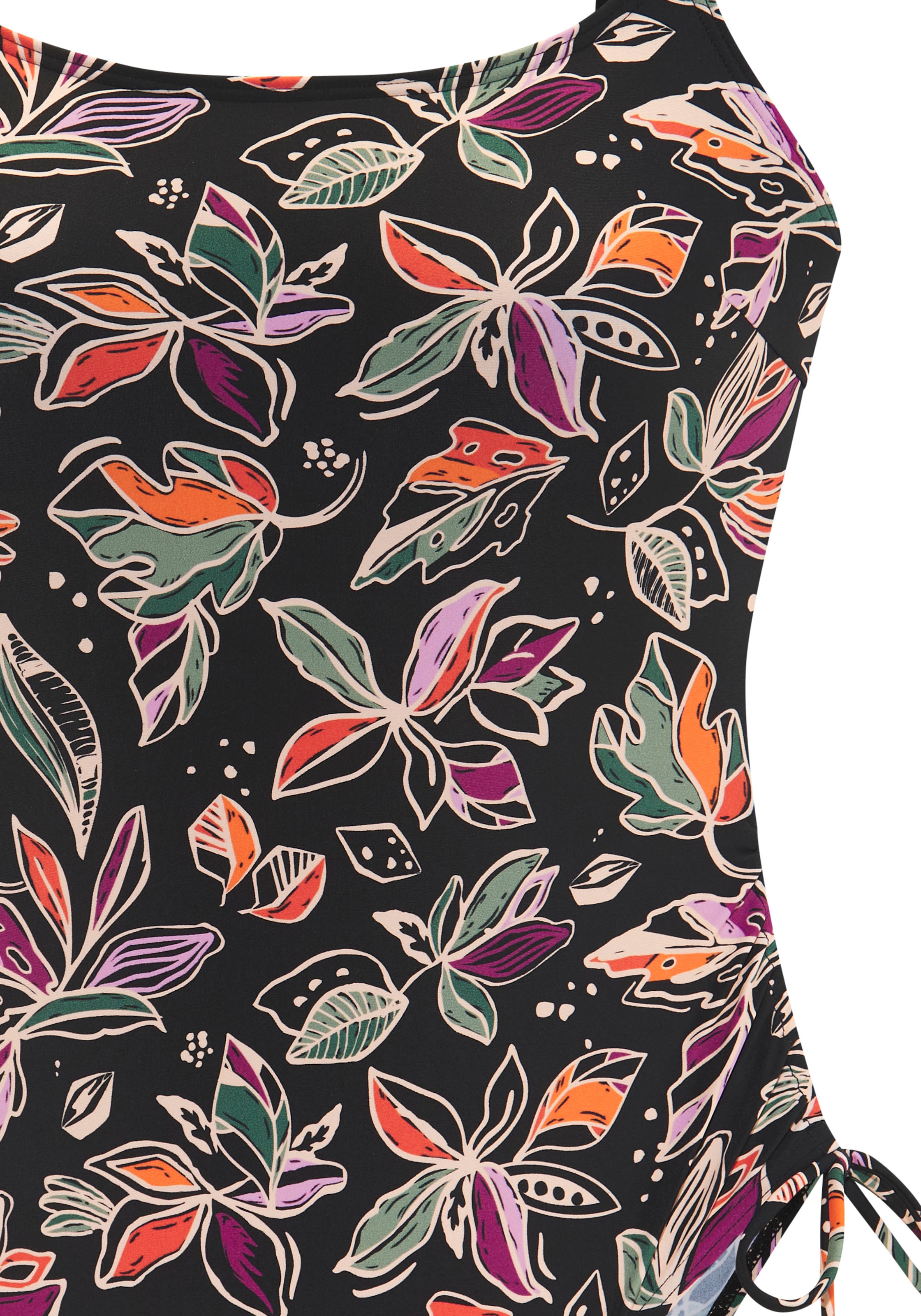 Buffalo Badeanzug »Whoopi« mit modernem Blätterdruck