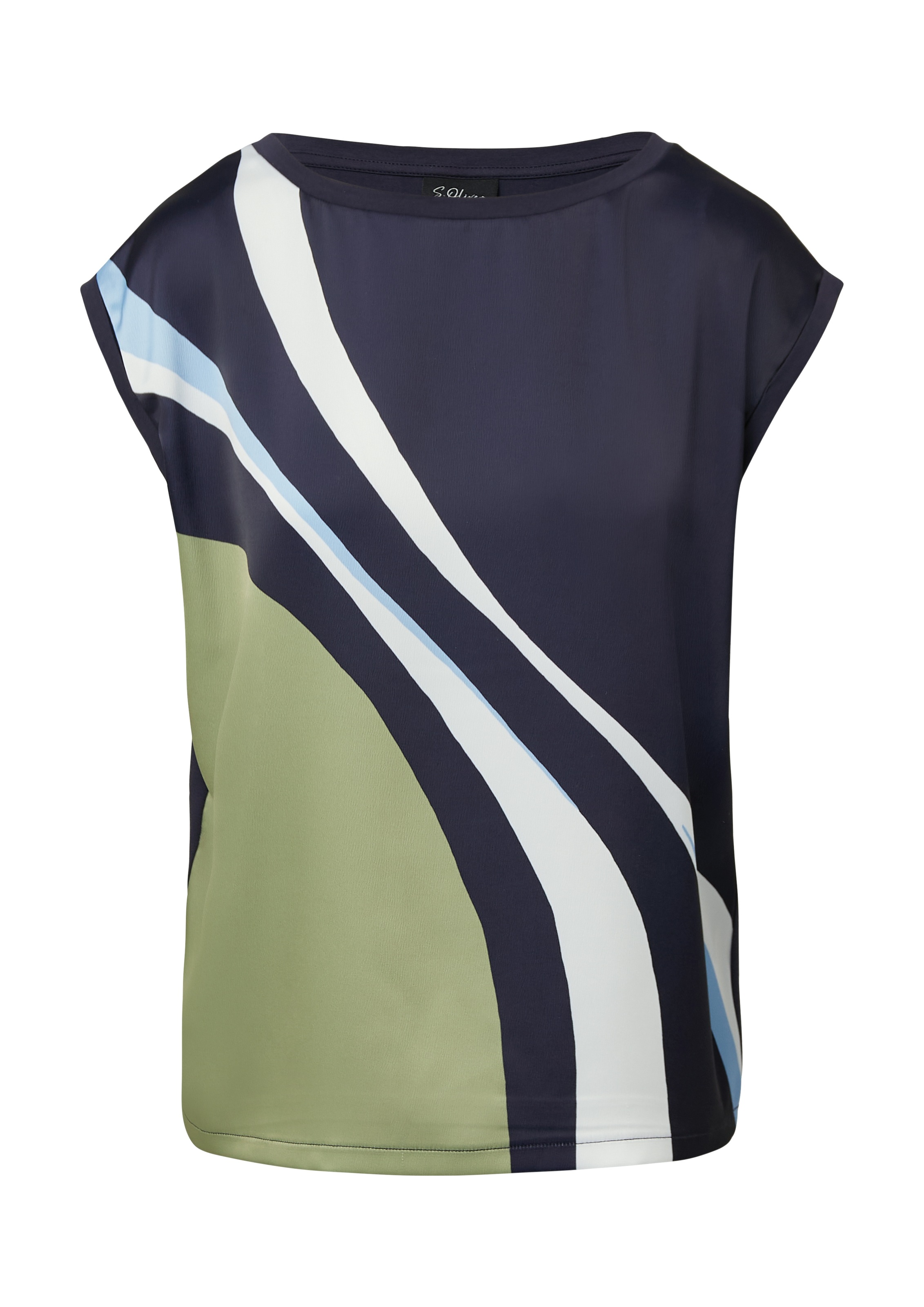 s.Oliver BLACK LABEL T-Shirt, mit Print