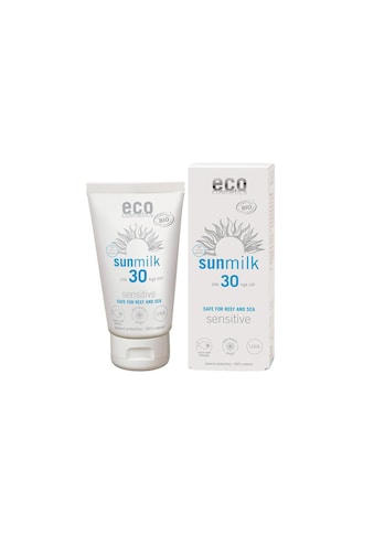 Sonnenschutzcreme »eco cosmetics Sensitive LSF 30 75 ml«