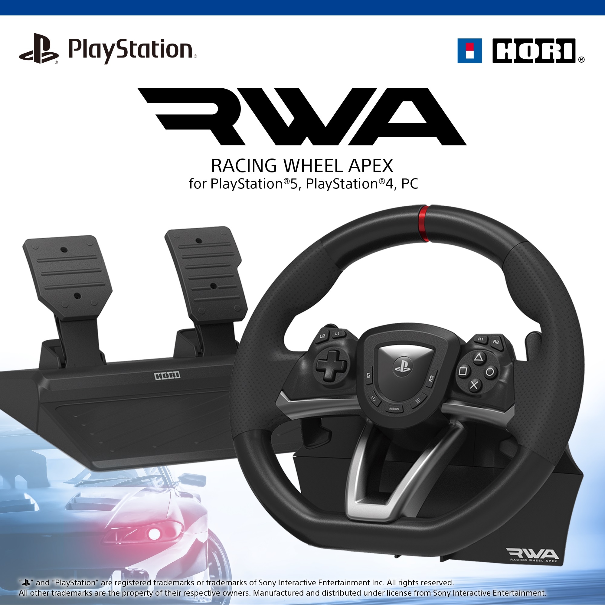 Hori Lenkrad »PS5 Lenkrad RWA: Racing Wheel Apex«