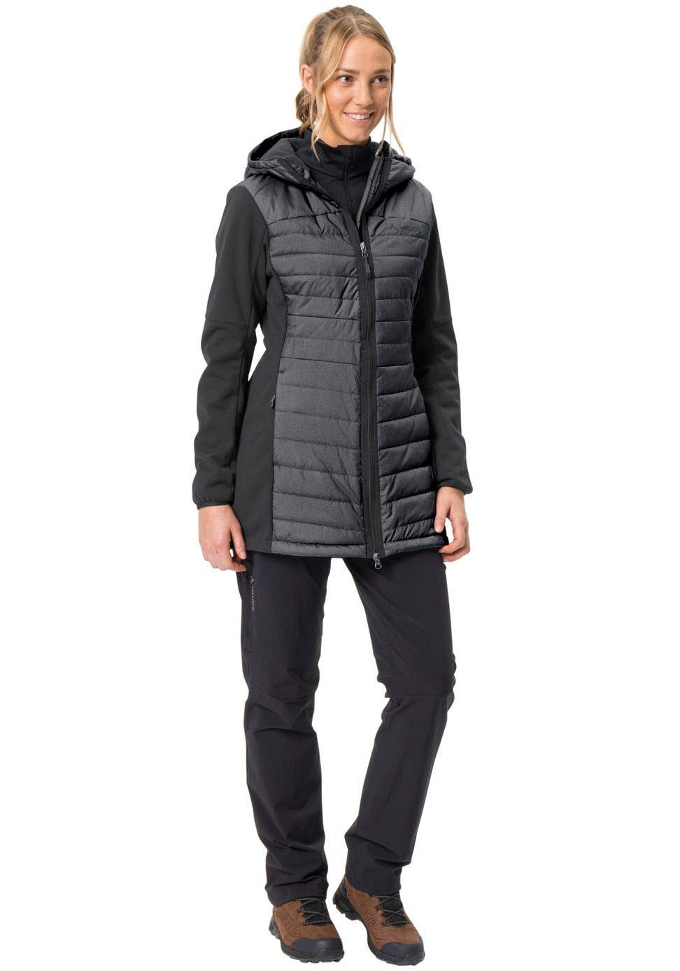 VAUDE Outdoorjacke, (1 St.), mit Kapuze