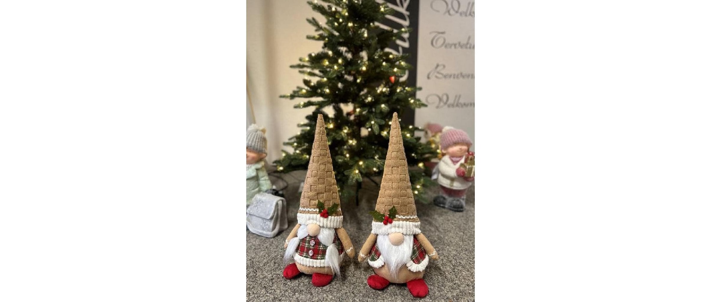   Figurine de Noël »Dameco Wichtel 2 Stück«