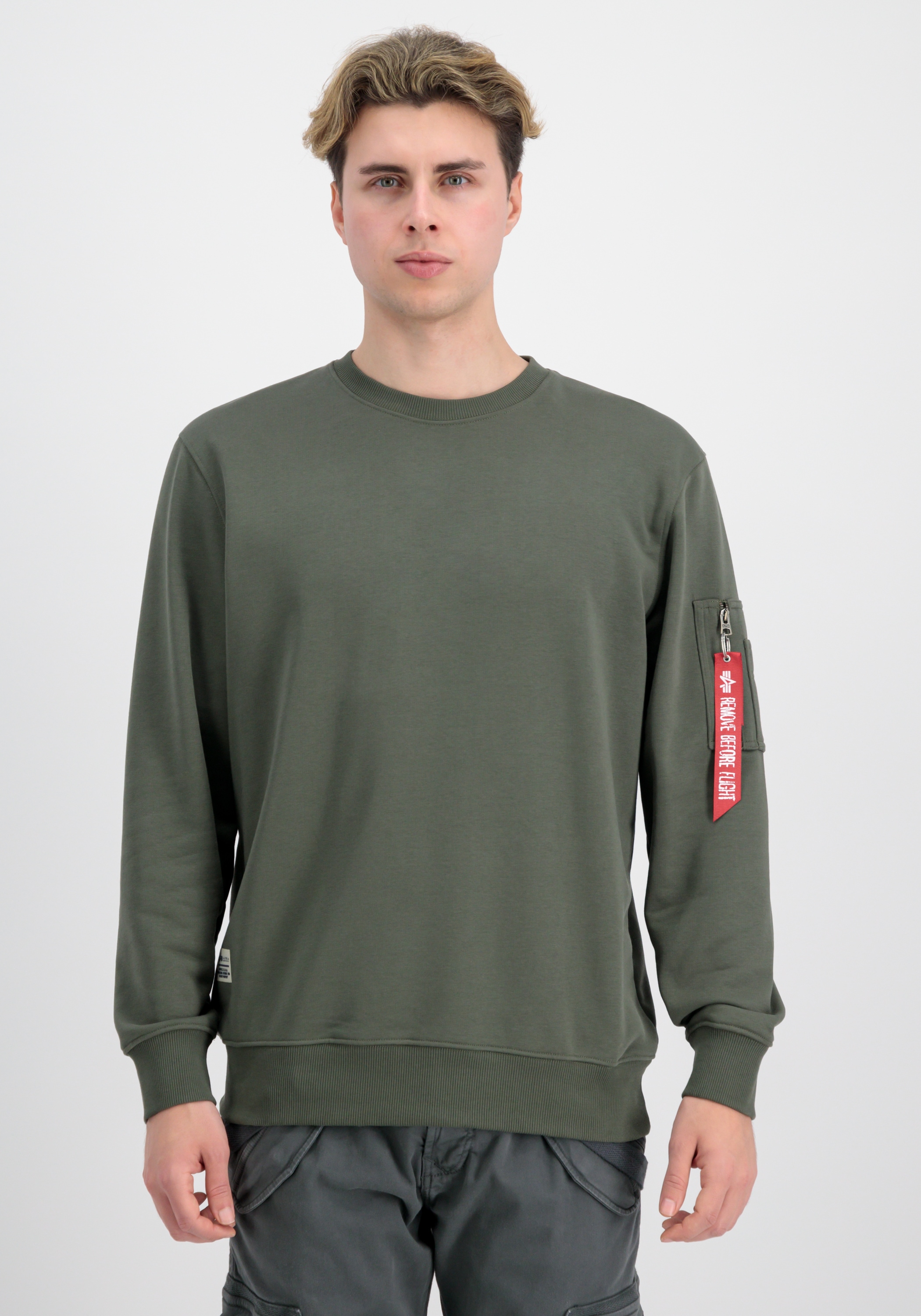 Alpha Industries Sweater »Alpha Industries Men - Sweatshirts USN Blood Chit Sweater«