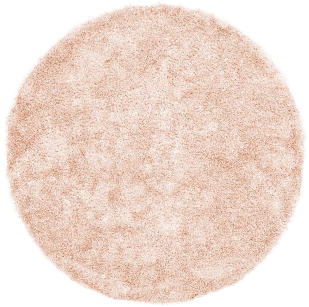 Kayoom Hochflor-Teppich »Diamond 700«, rund, 45 mm Höhe, weiche Microfaser, Langflor, Shaggy, Melange, Wohnzimmer