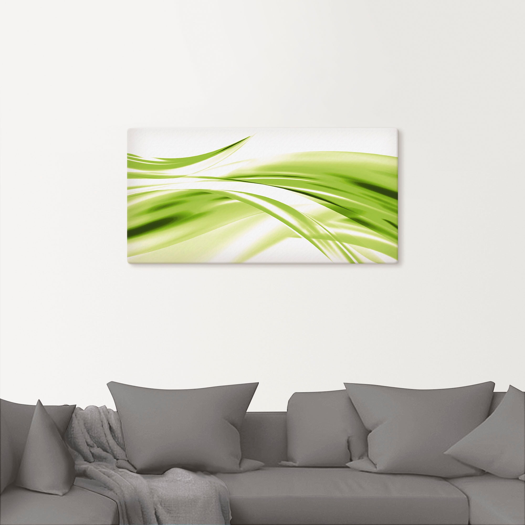 Artland Leinwandbild »Schöne Welle - Abstrakt« Gegenstandslos 1 Stk. tlg. auf Holzrahmen gespannt