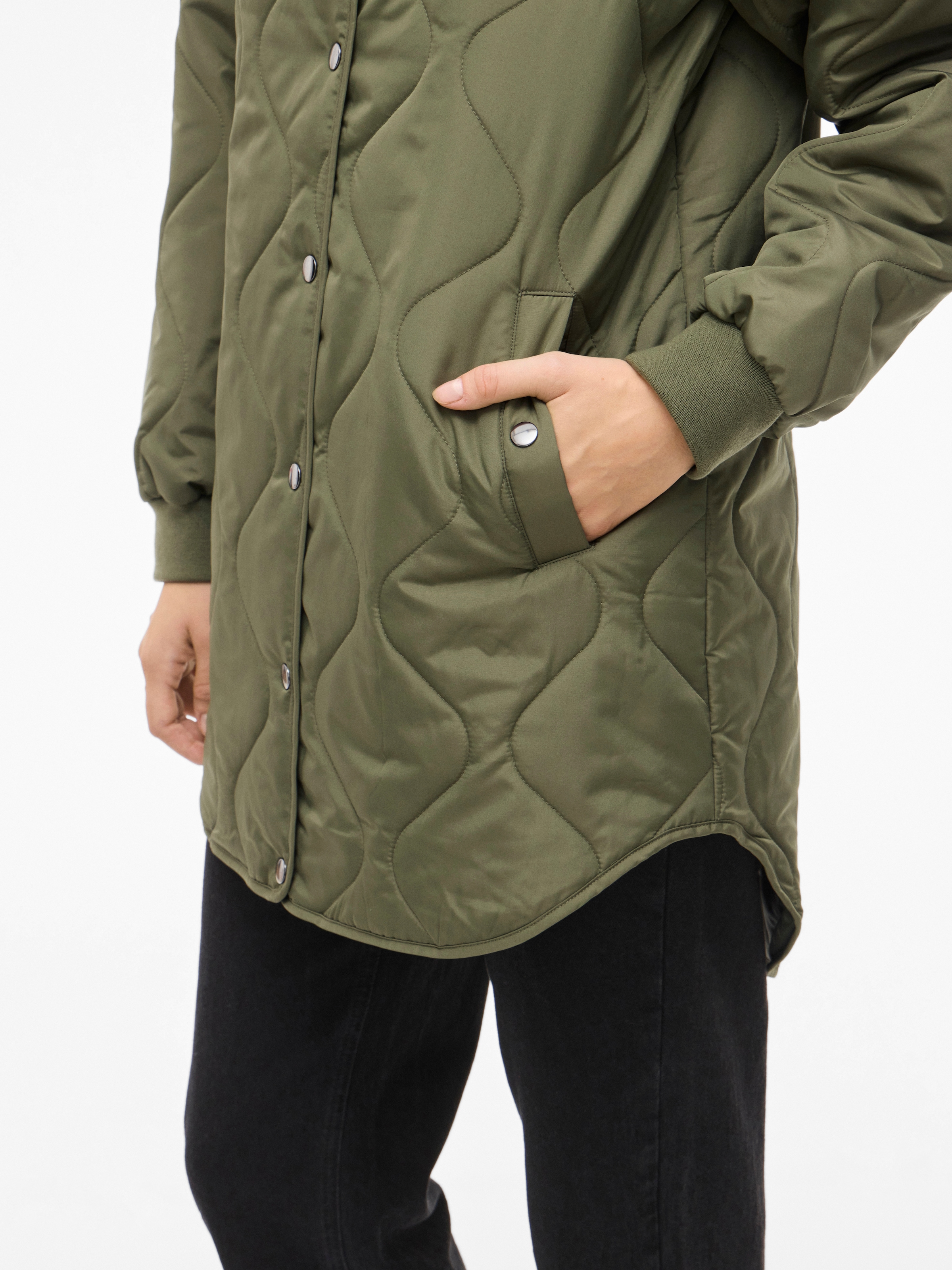 Vila Manteau matelassé »VITATE L/S QUILT JACKET - NOOS« Kunstfaser