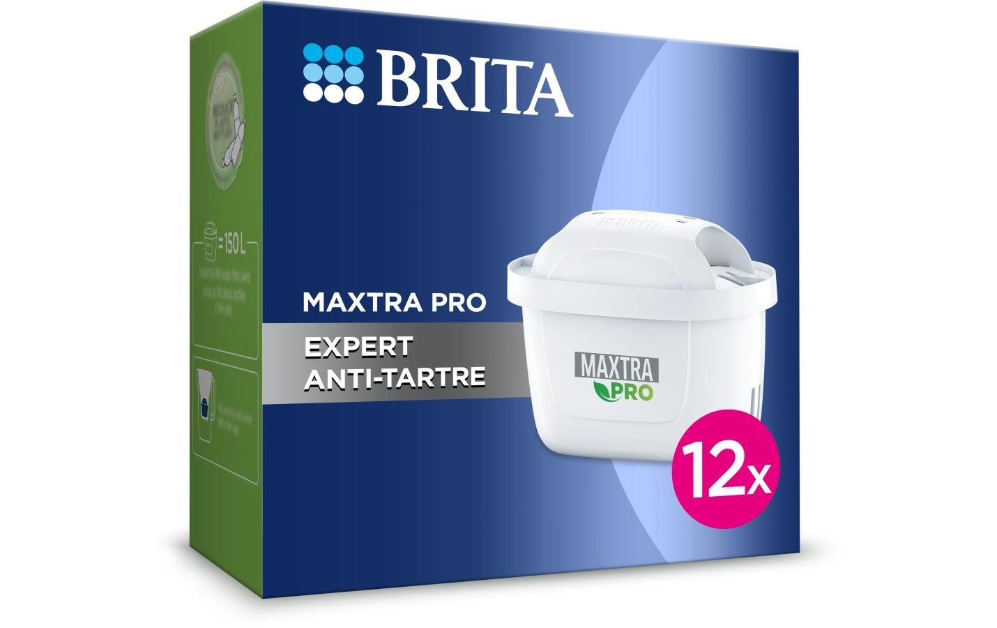 BRITA Wasserfilter »Maxtra Pro Extra Kalkschutz,12er Pack«, (12 tlg.)