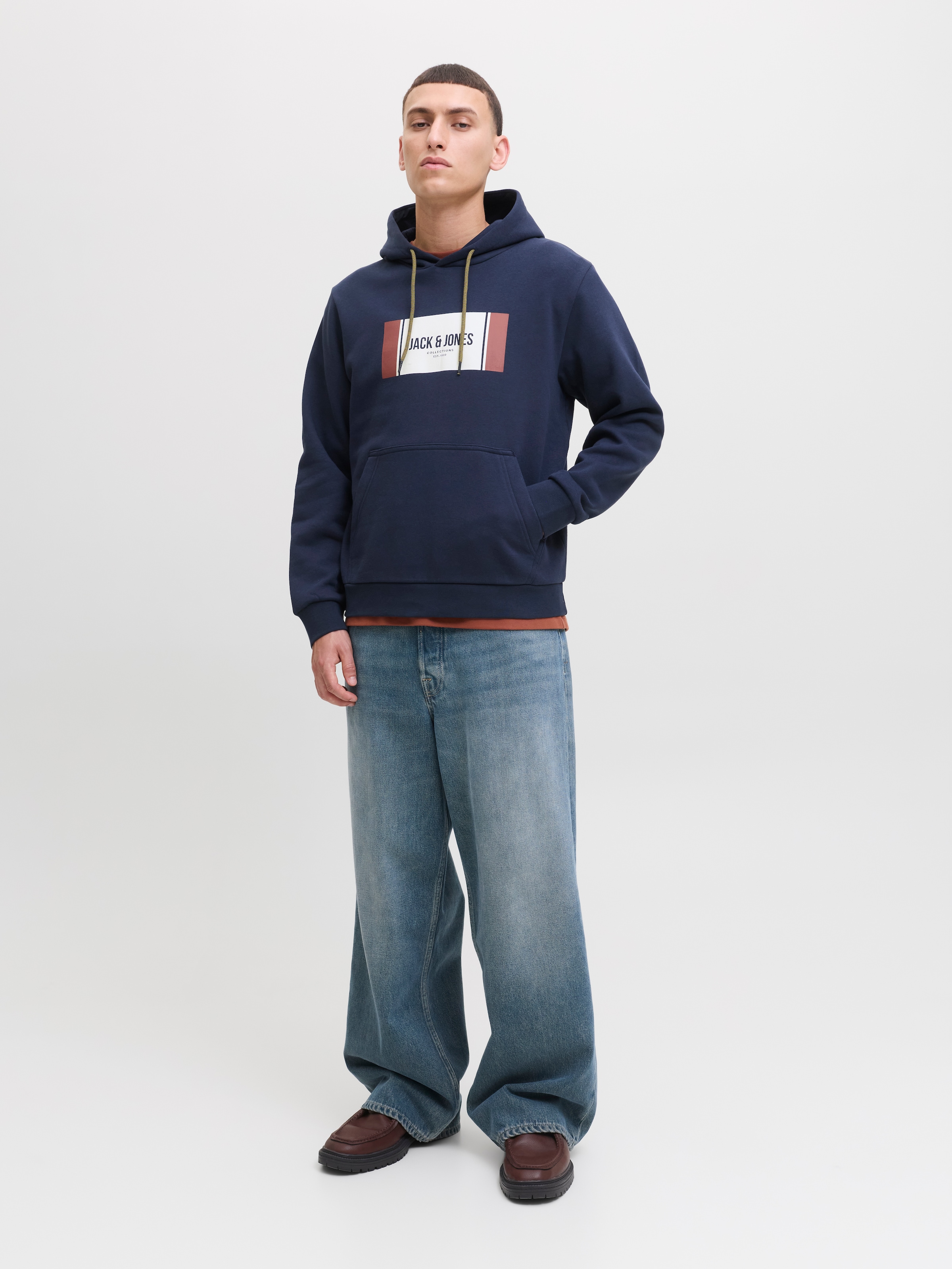 Jack & Jones Kapuzensweatshirt »JJHAYATO SWEAT HOOD BTS«