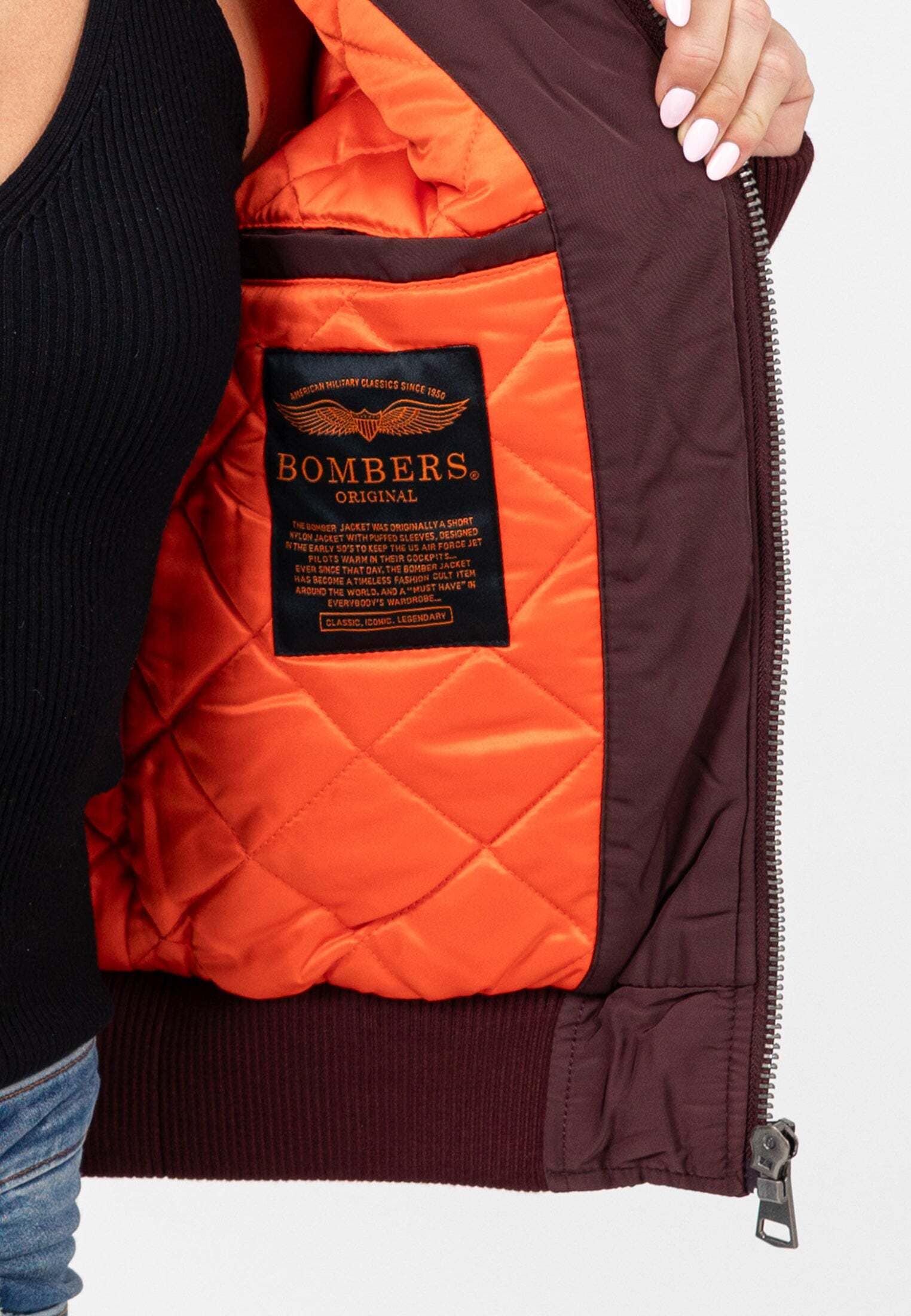Bombers Original Bomberjacke »Bombers Original Bomberjacke Original-W«