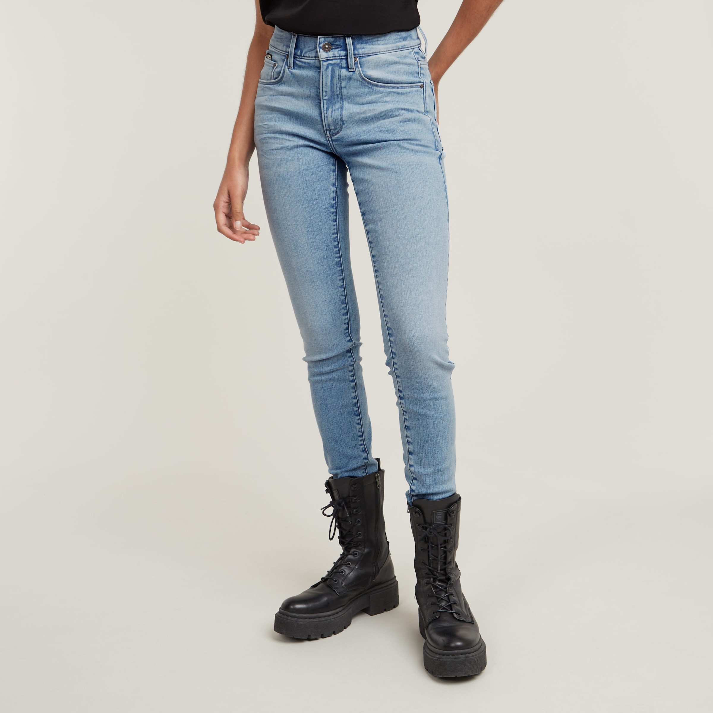 Image of G-STAR Skinny-fit-Jeans "3301" mit Stretch