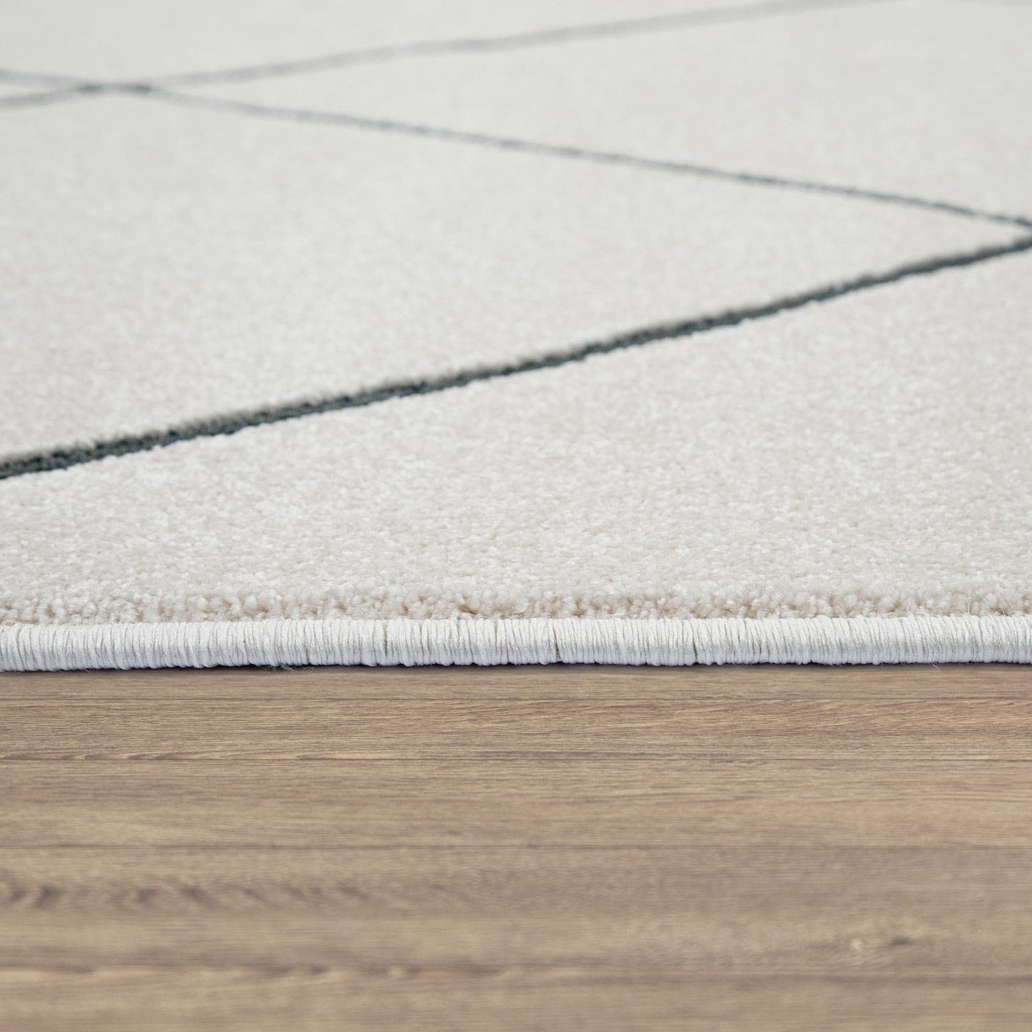 Paco Home Läufer »Haral 786«, rechteckig, 9 mm Höhe, Teppich-Läufer, Kurzflor, Scandi Design, Rauten Motiv