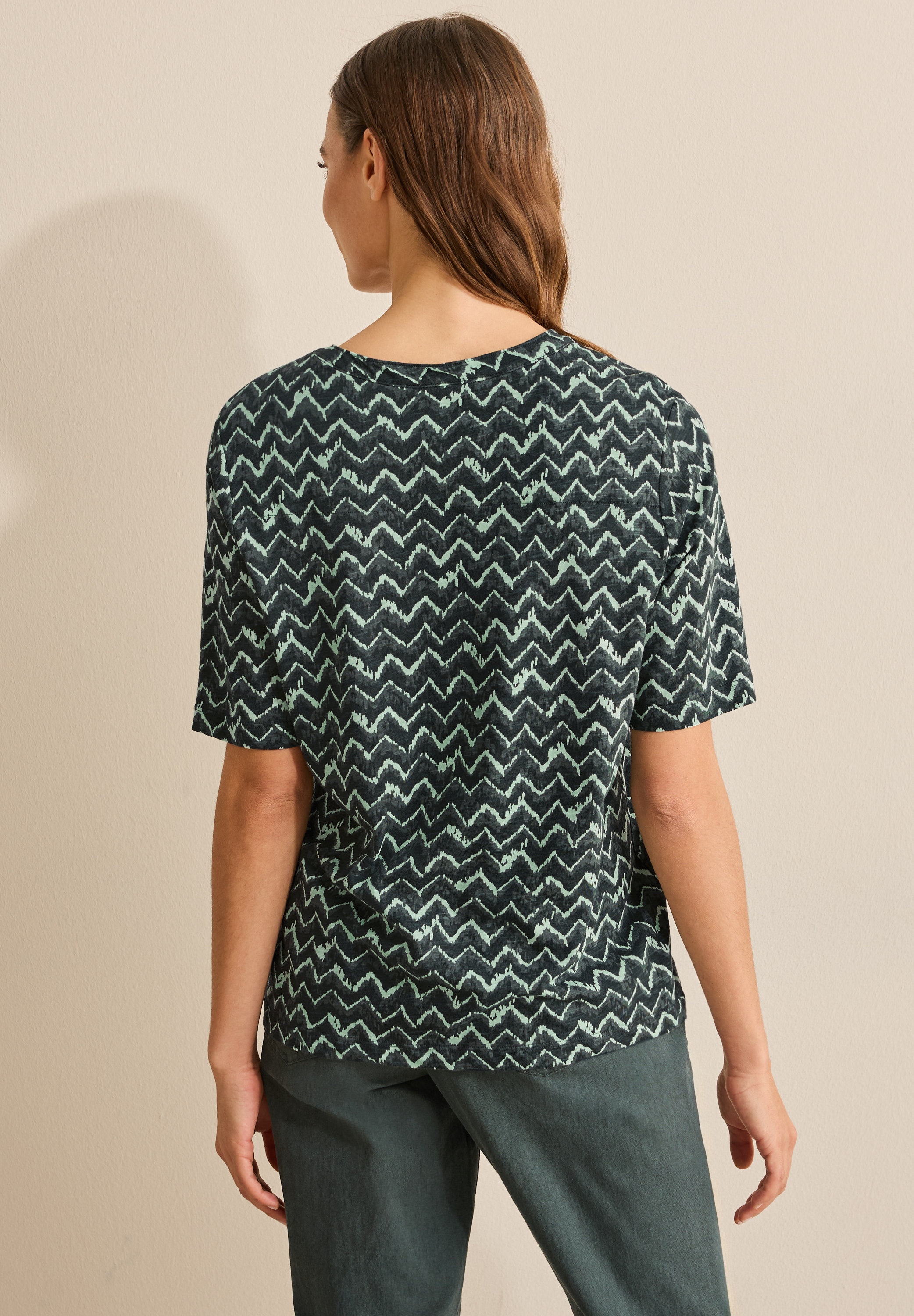 Cecil Tunikashirt, mit All-Over Print