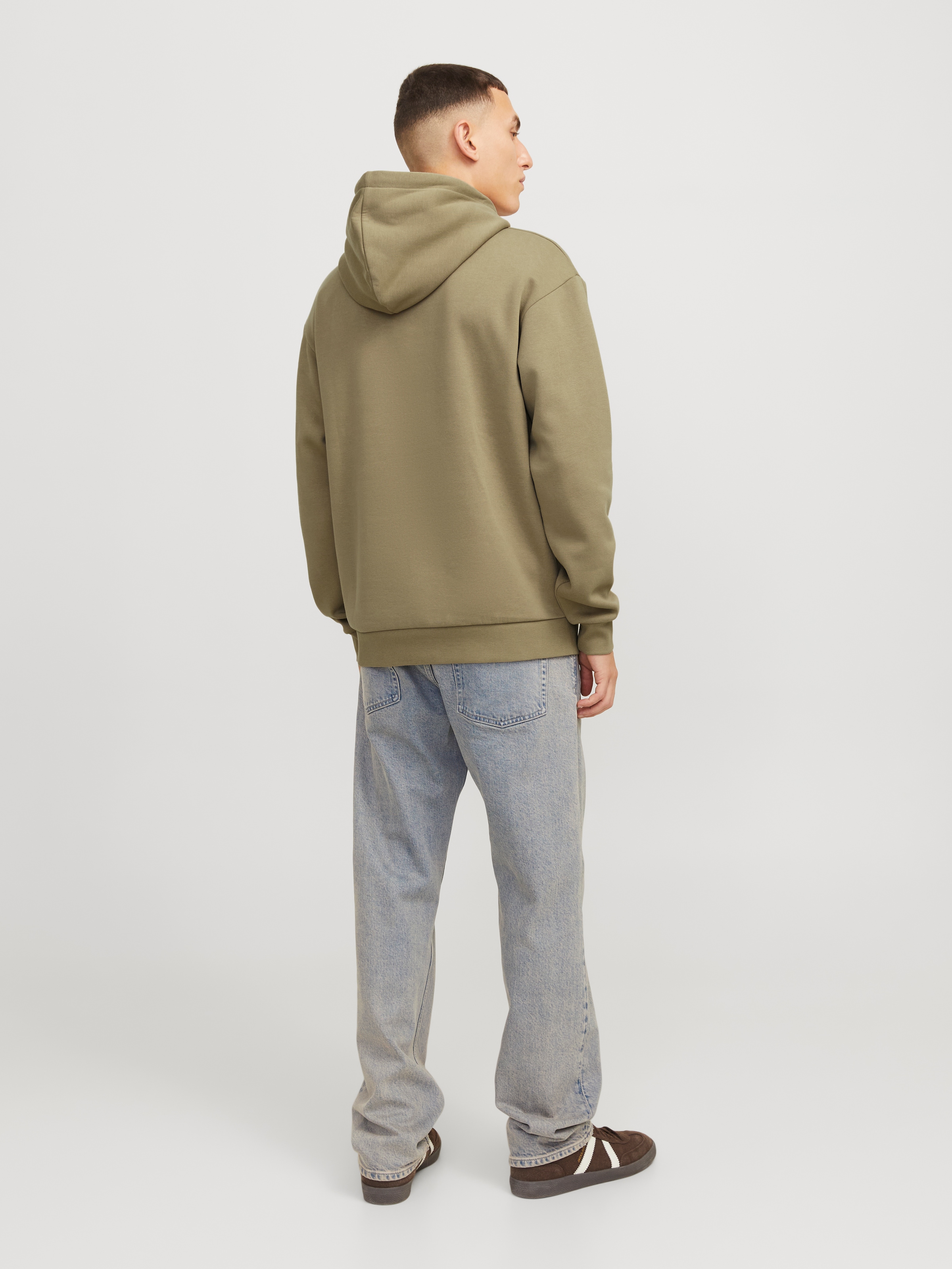 Jack & Jones Kapuzensweatshirt »JJEBRADLEY SWEAT HOOD NOOS«, mit Känguru Tasche