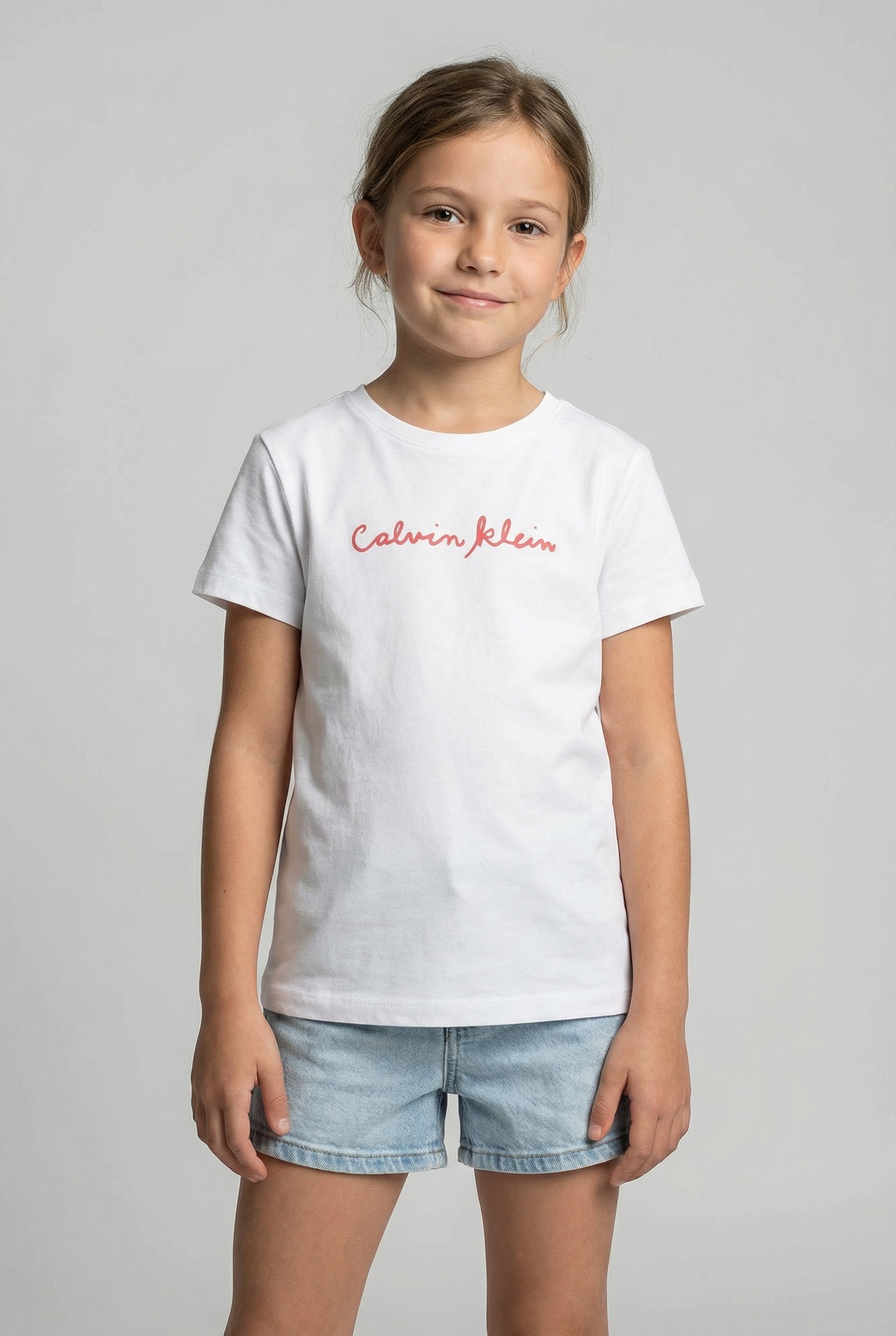 Image of Calvin Klein Jeans T-Shirt "SCRIPT LOGO SLIM T-SHIRT" Regular fit für Kinder, mit Logoschriftzug
