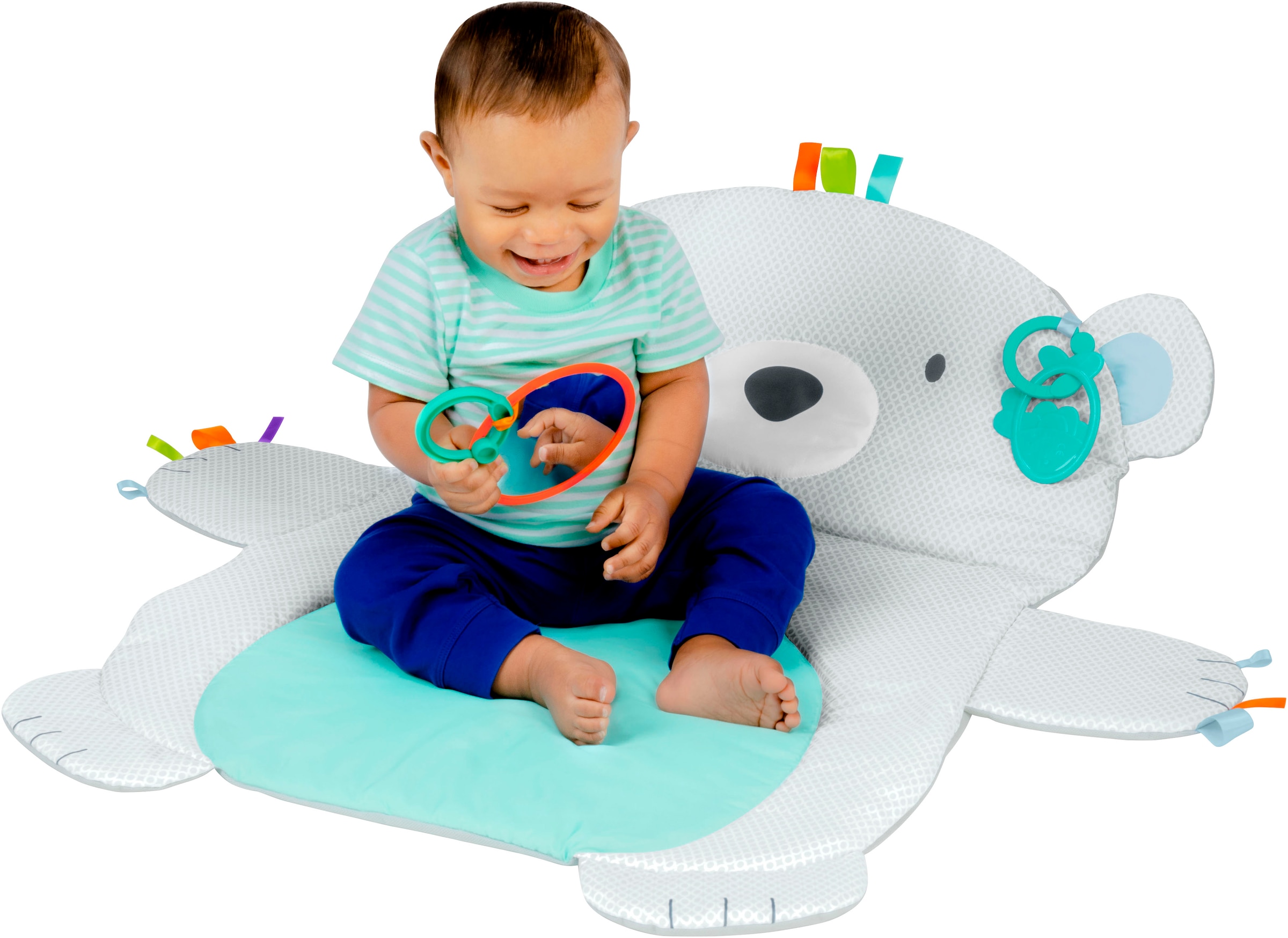 Bright Starts Jouet de préhension »Tummy Time Prop & Play™«