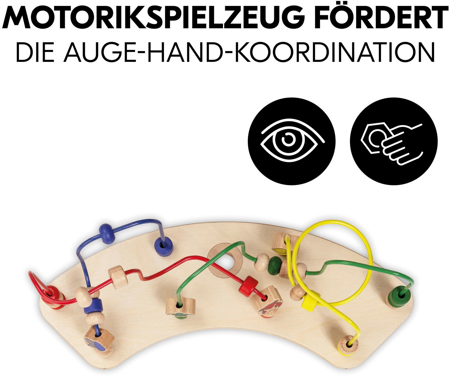 Hauck Motorikschleife »Play Moving Water Animals« FSC® - schützt Wald