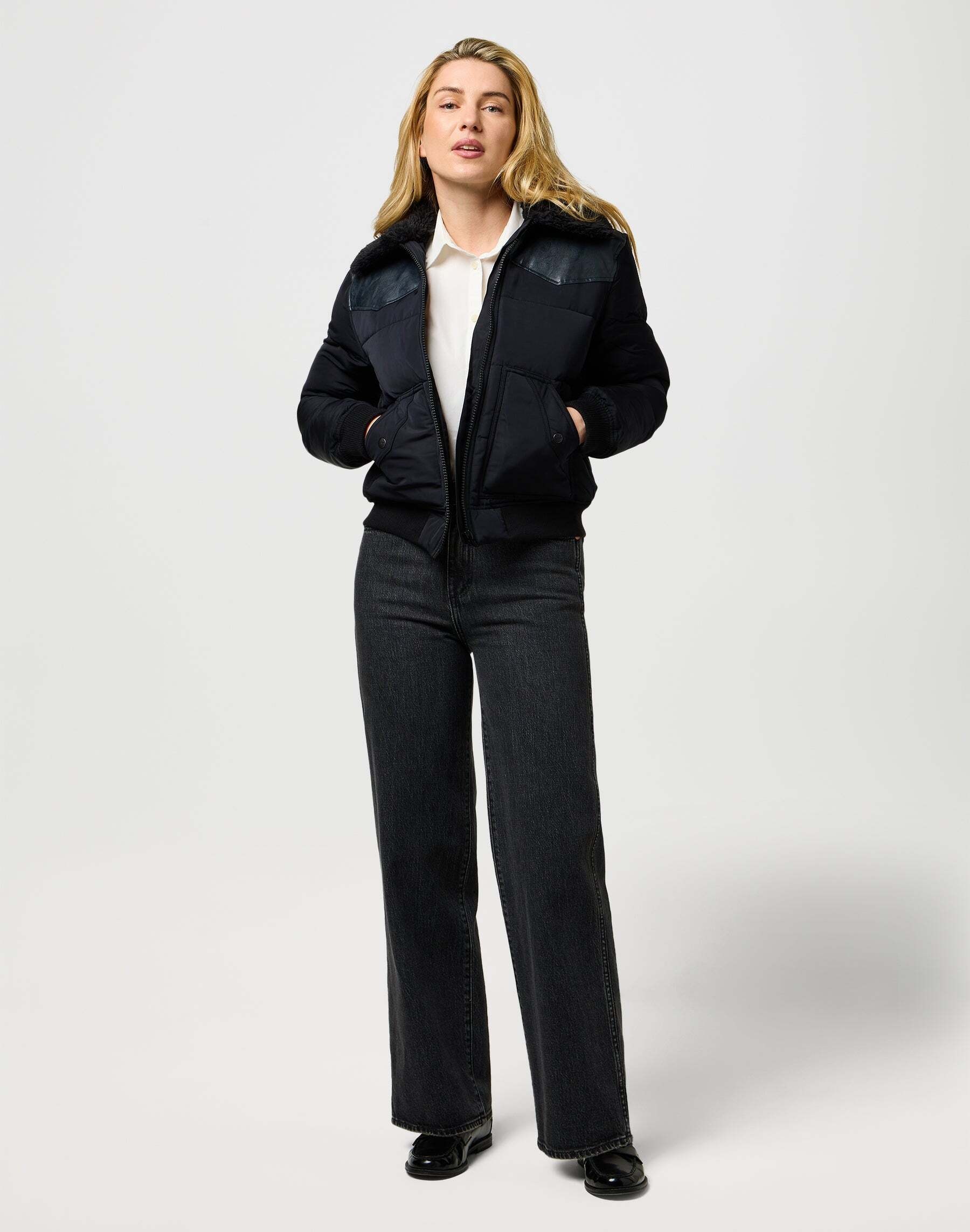 Wrangler Winterjacke »WRANGLER Winterjacke Western Puffer«