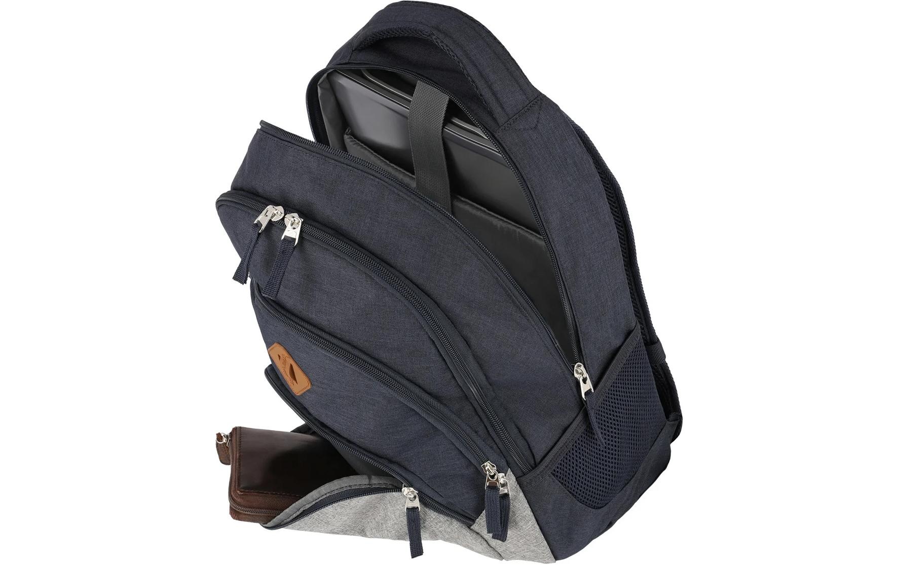 Image of travelite Rucksack "BASICS Melange" ideal für Freizeit, Arbeit, Schule und Reisen