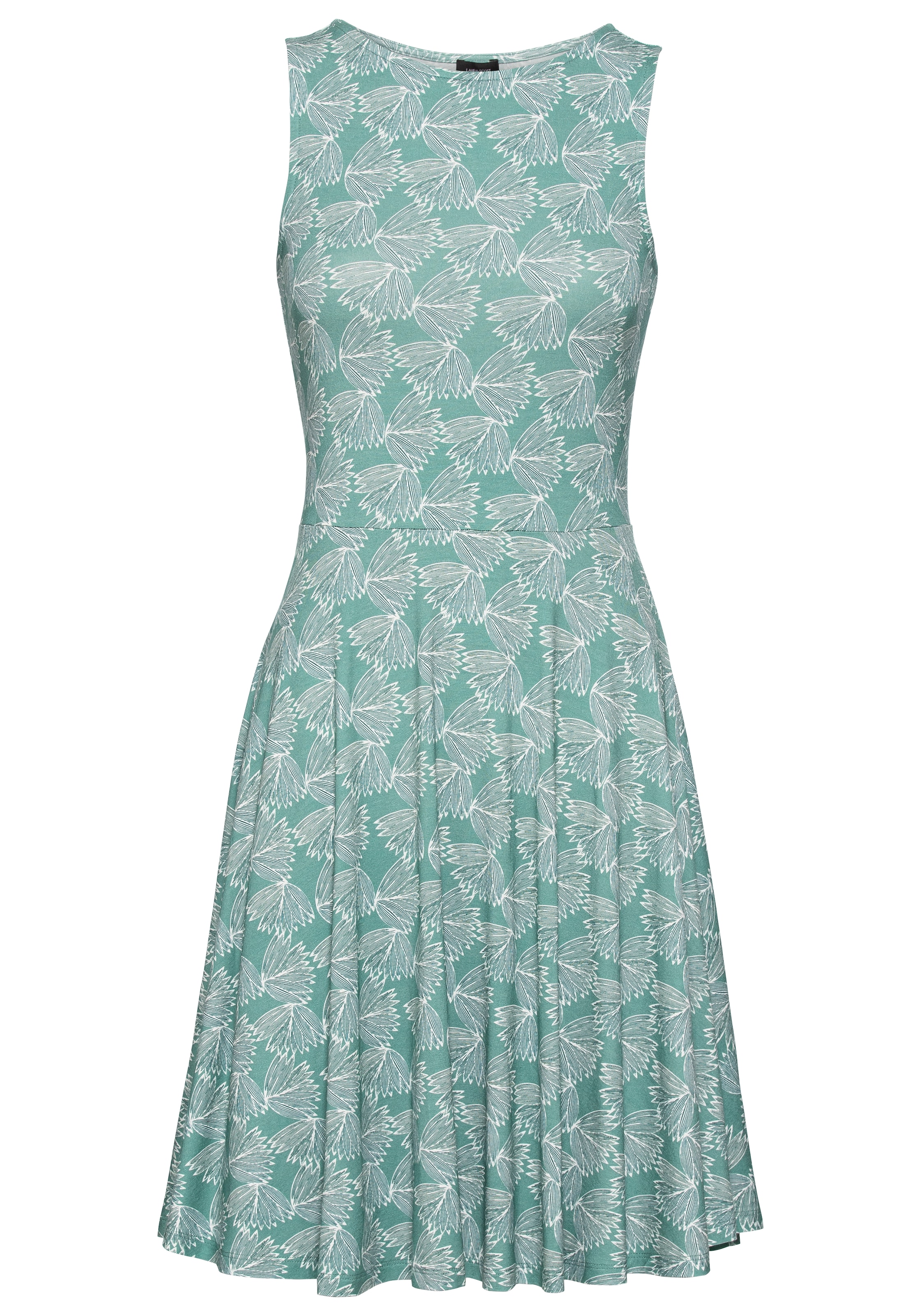 Laura Scott Sommerkleid, mit modernen Allover-Print - NEUE KOLLEKTION