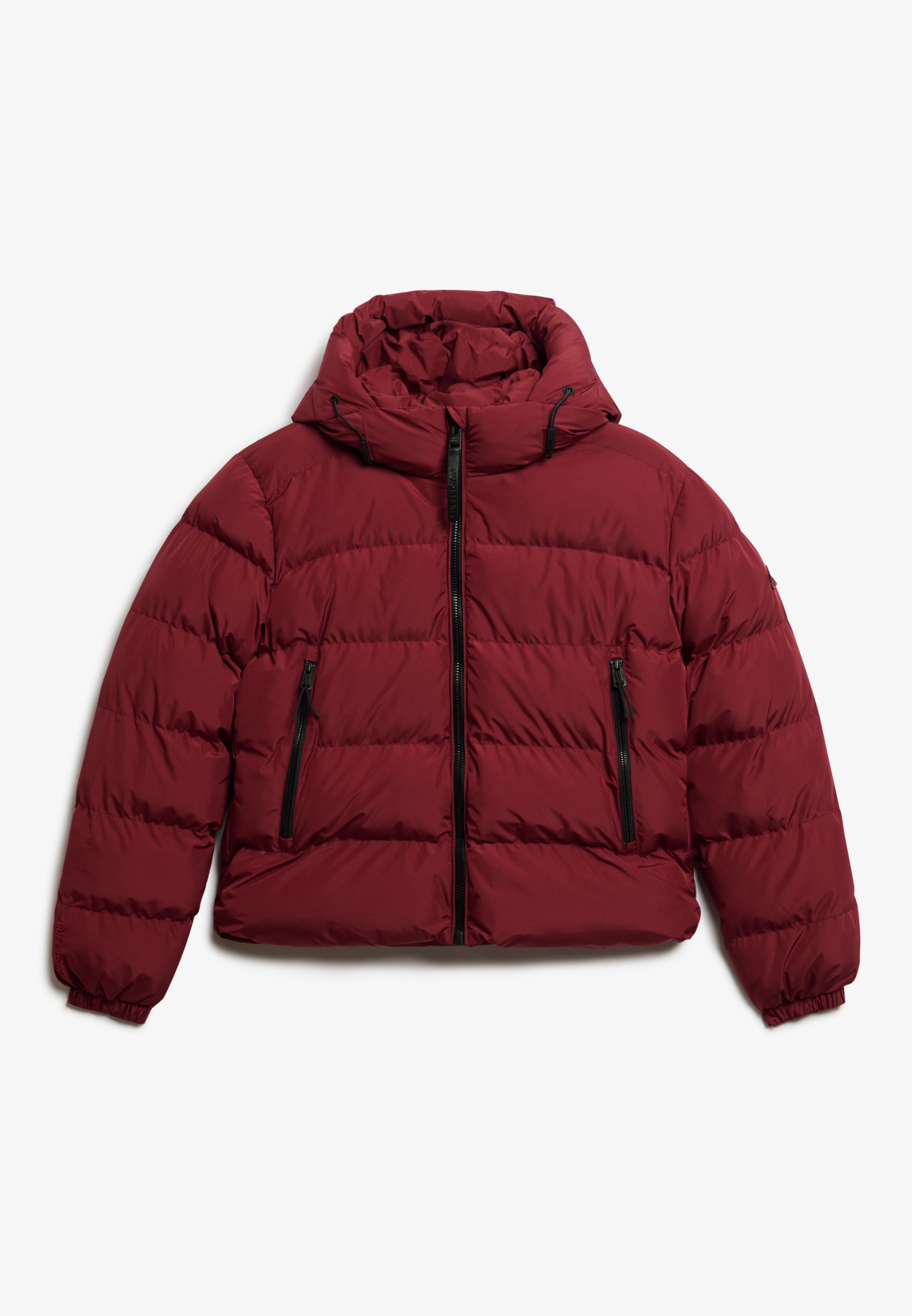 Superdry Steppjacke »HOODED SPORTS PUFFER JACKET« mit Kapuze