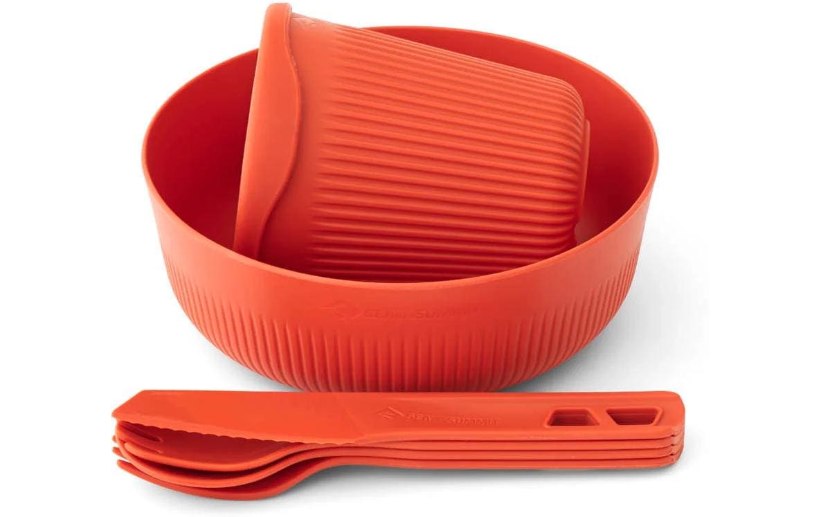 sea to summit Geschirr-Set »Passage Dinnerware Set«, Stapelbar
