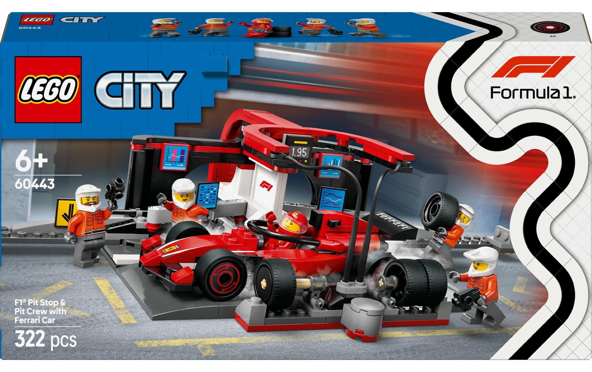 LEGO® Spielbausteine »City Project Alicia 60443«, (322 St.)