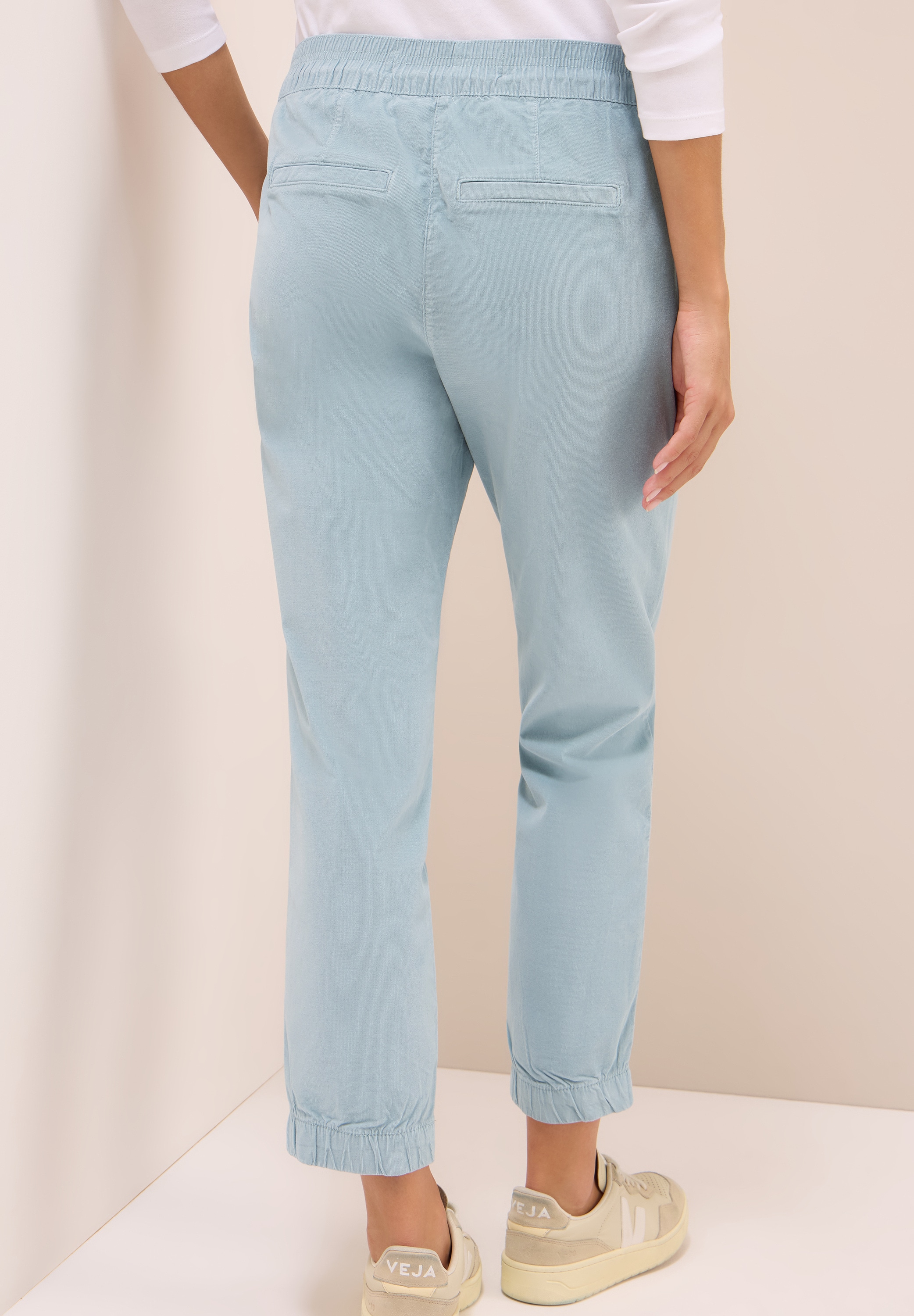 Cecil Pantalon en velours côtelé »Style Tracey«  avec cordon de serrage