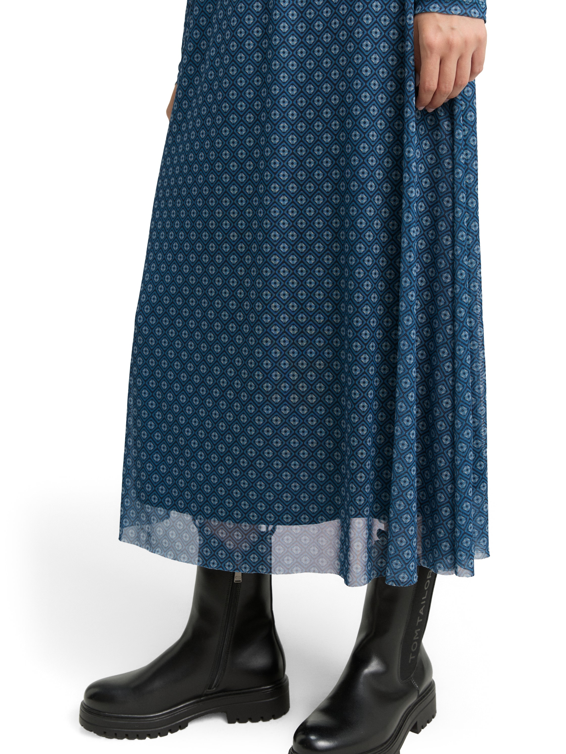 TOM TAILOR Meshkleid, mit Muster