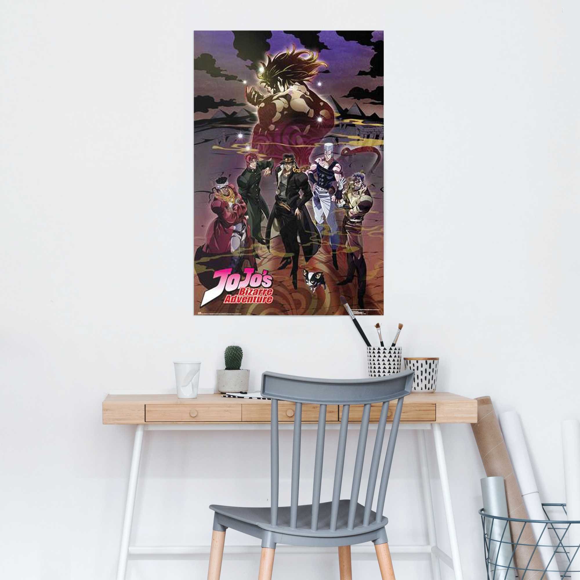 Image of Reinders Poster "Jojos Bizarre Adventure"