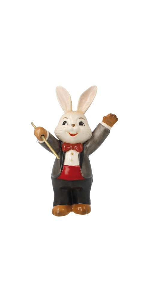 Image of Goebel Osterhase "genialer Dirigent"