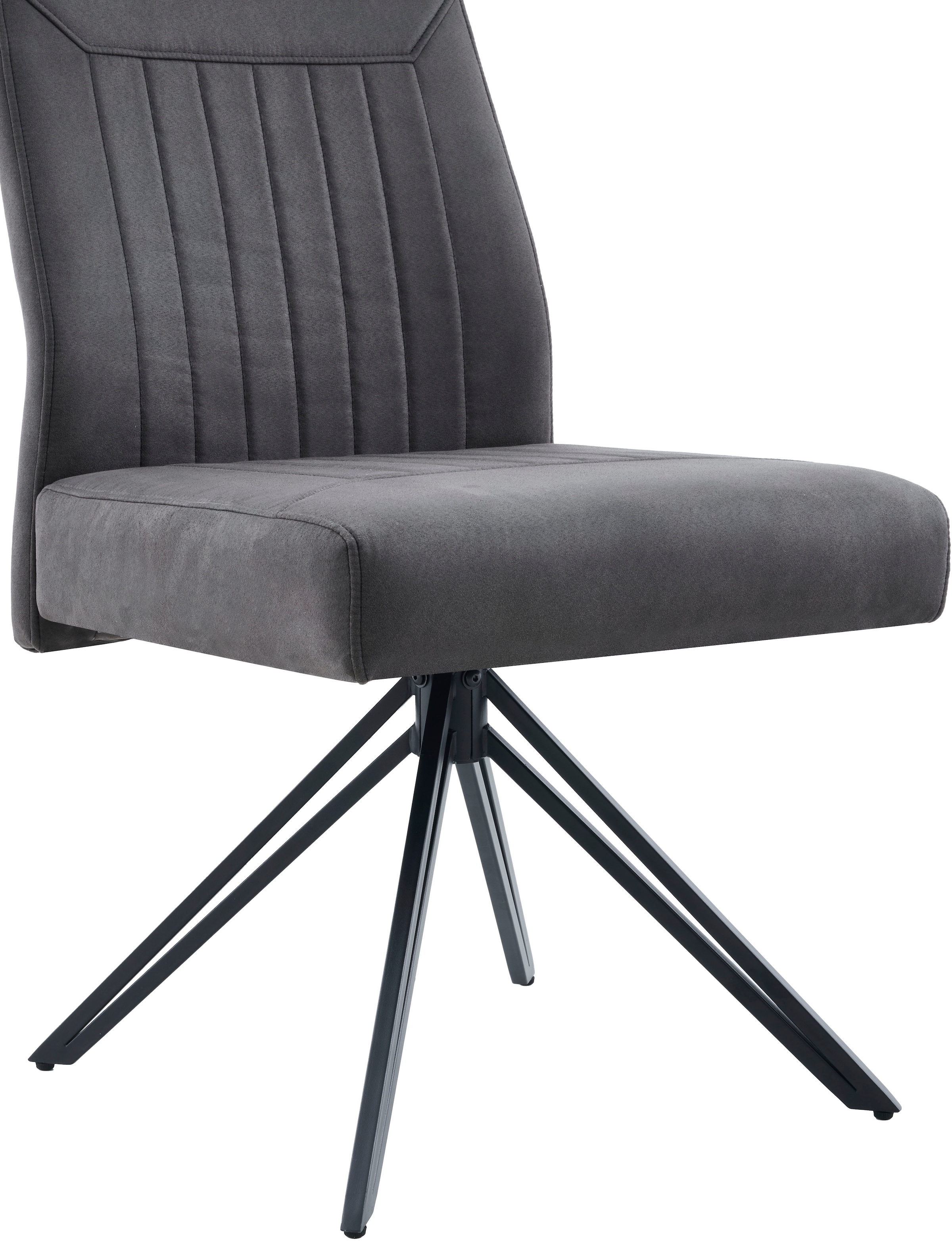 HELA Chaise à 4 pieds »MAGGY« () 1 cuisXXL Sitzbreite, 360° drehbar, V-Fuss, Federkorb, 200kg belastbar
