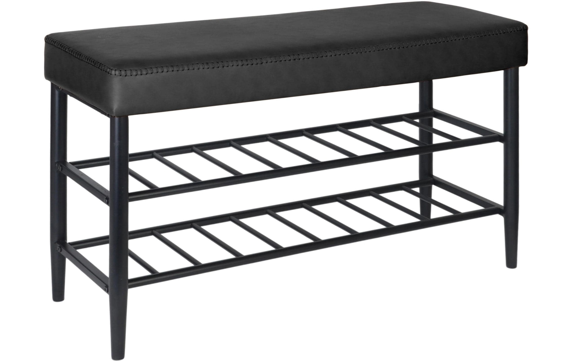Image of relaxdays Schuhbank "mit zwei Ablagen 80 x 50 cm"