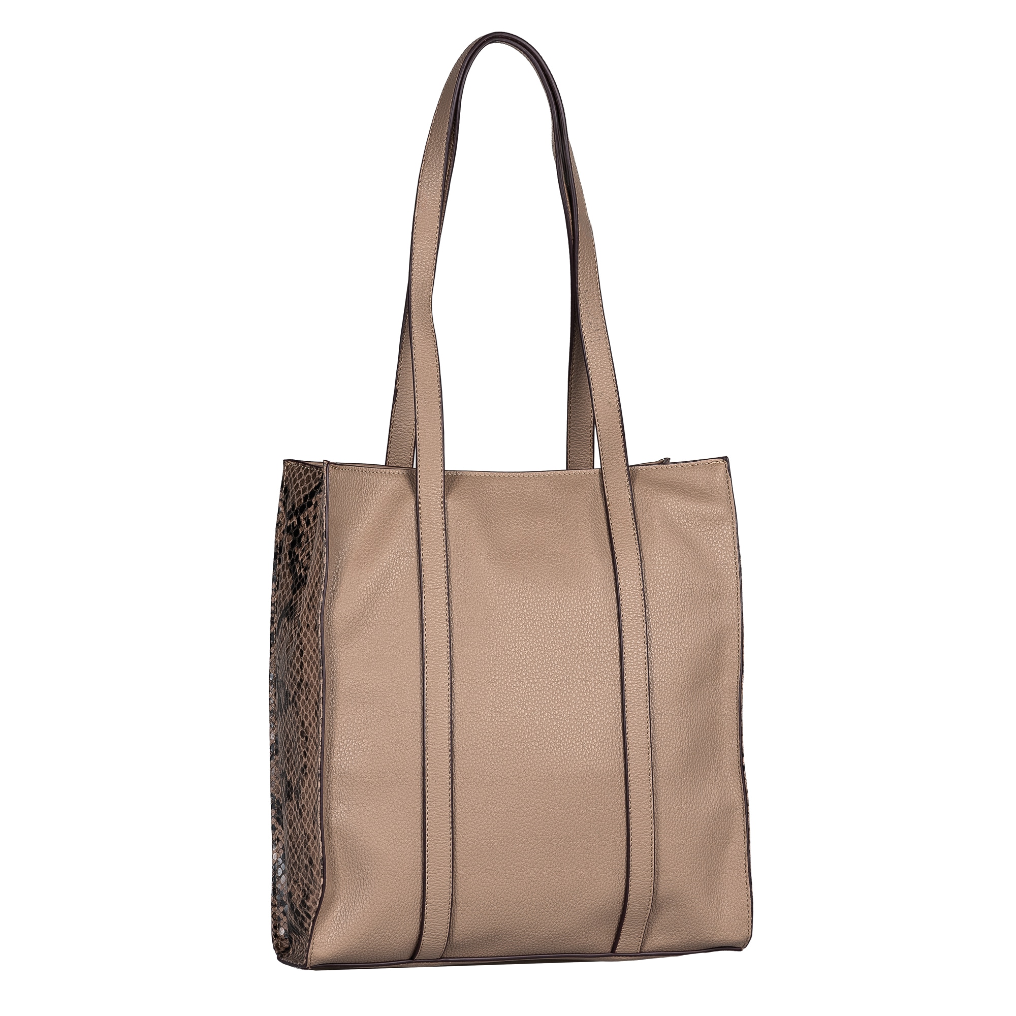 Gabor Shopper »Elfie Luxe« Damen Handtasche mit Leopardenoptik mit Pouch-Anhänger