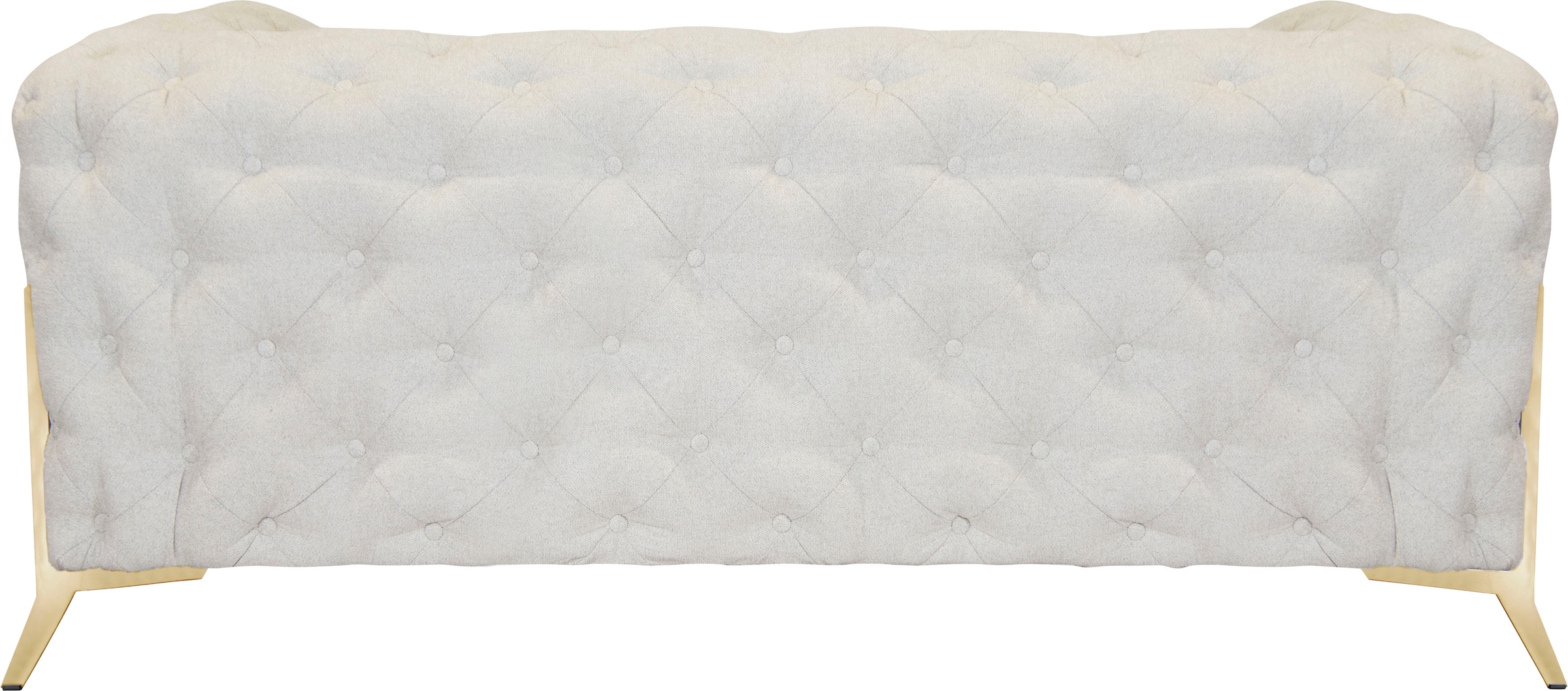 Leonique Chesterfield-Sofa »Amaury«, aufwändige Knopfheftung, moderne Chesterfield Optik, Fussfarbe wählbar