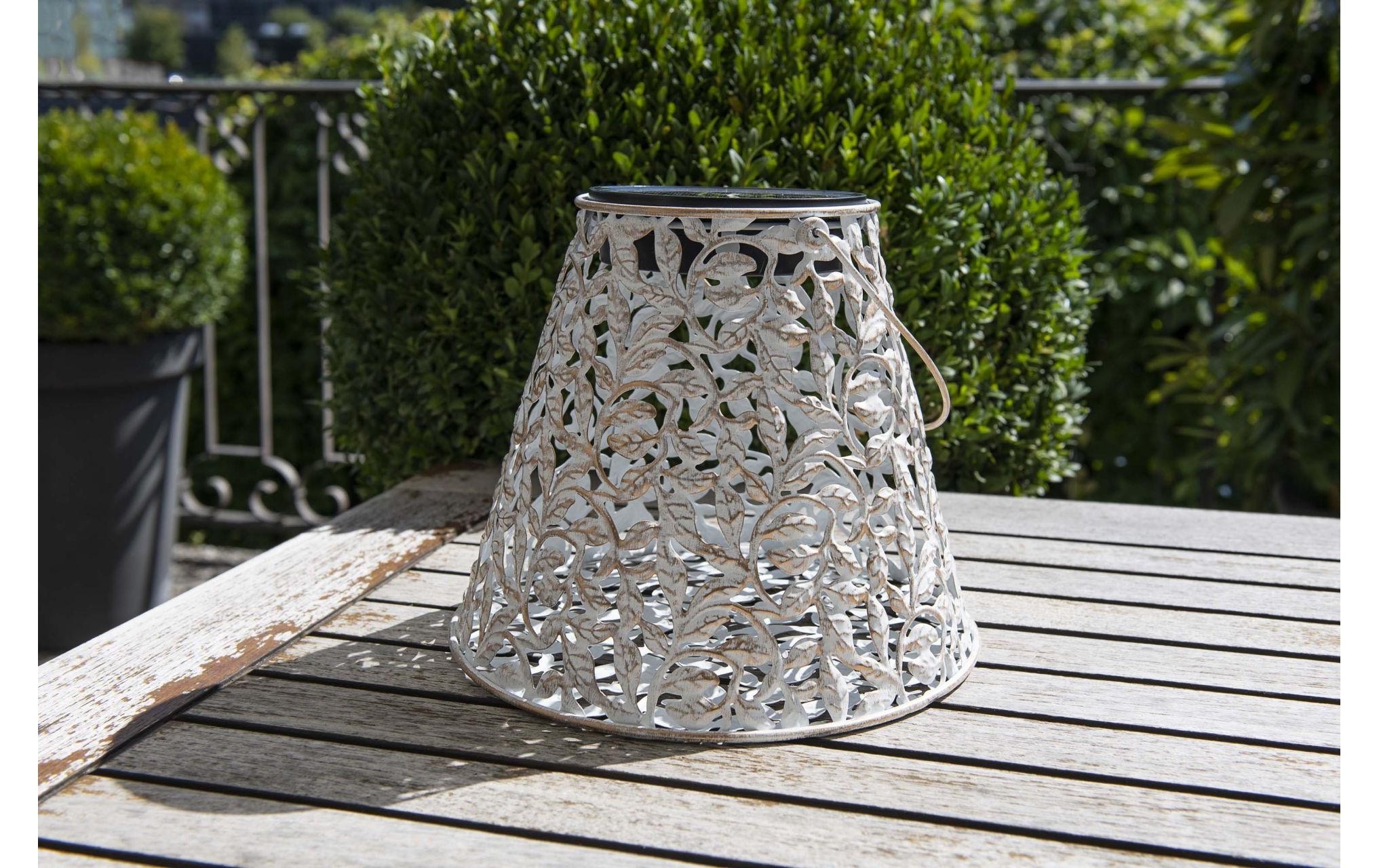 STT LED Gartenleuchte »Rosy weiss«