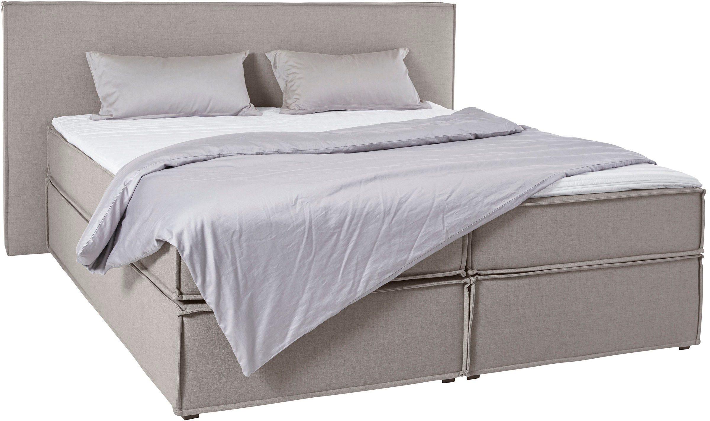 LeGer Home by Lena Gercke Boxspringbett »Yuma«, incl. Topper, in 4 Breiten, 3 Matratzenarten und je 2 Härtegraden