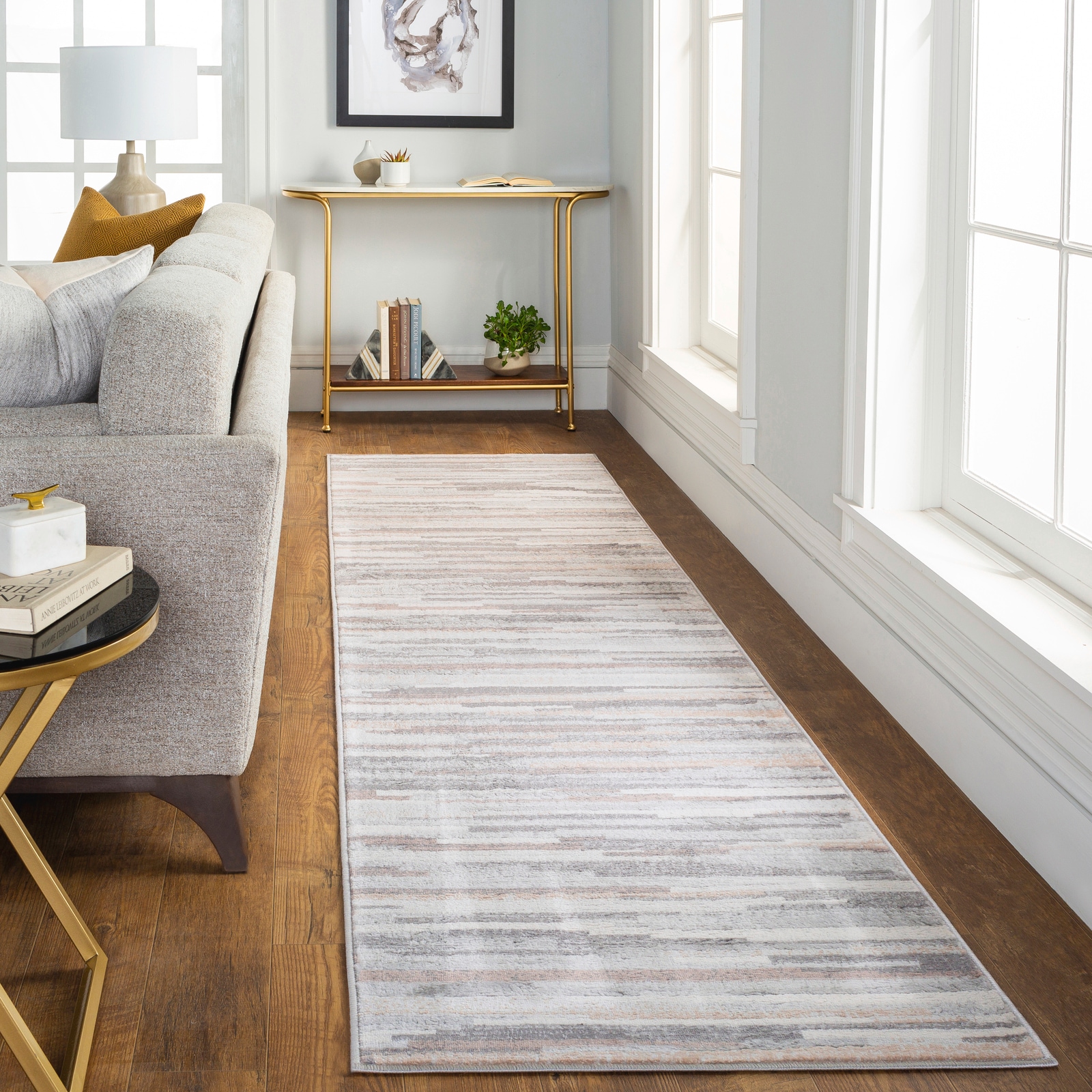 Image of Livabliss Hochflor-Teppich "DUBAI, auch als Läufer und in rund" rechteckig 52 mm Höhe Boho Shaggy Teppich, Weich, Flauschig, Kuschelig, Schlafzimmer