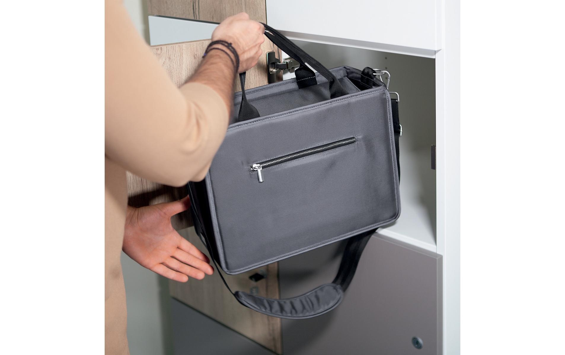 Sigel Laptoptasche »Desk Sharing Bag Premium M 14«, Einsteckfächer innen