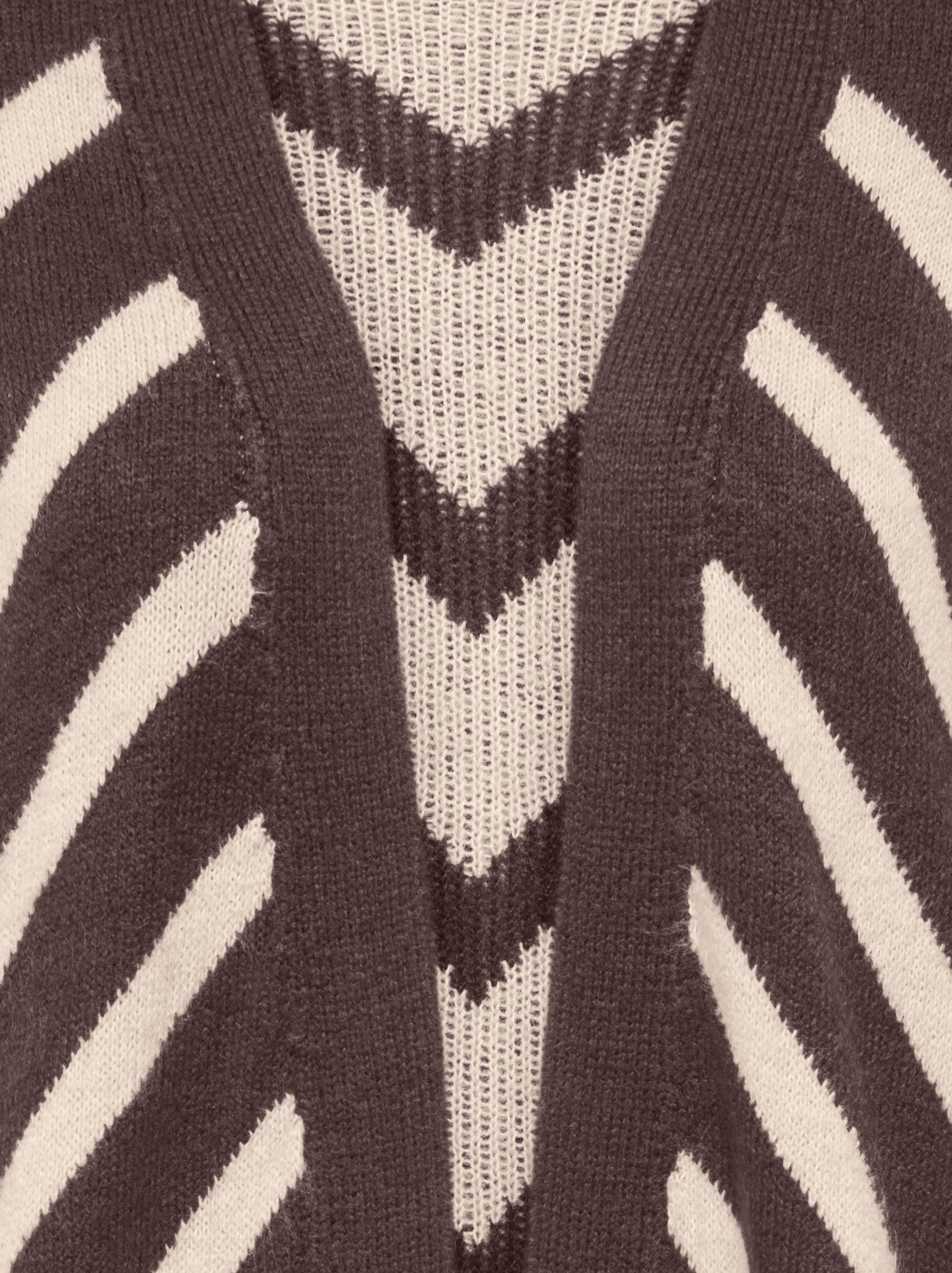 ONLY Strickjacke »ONLELIZA LS OPEN CARDIGAN CS KNT« Materialmix, regular fit