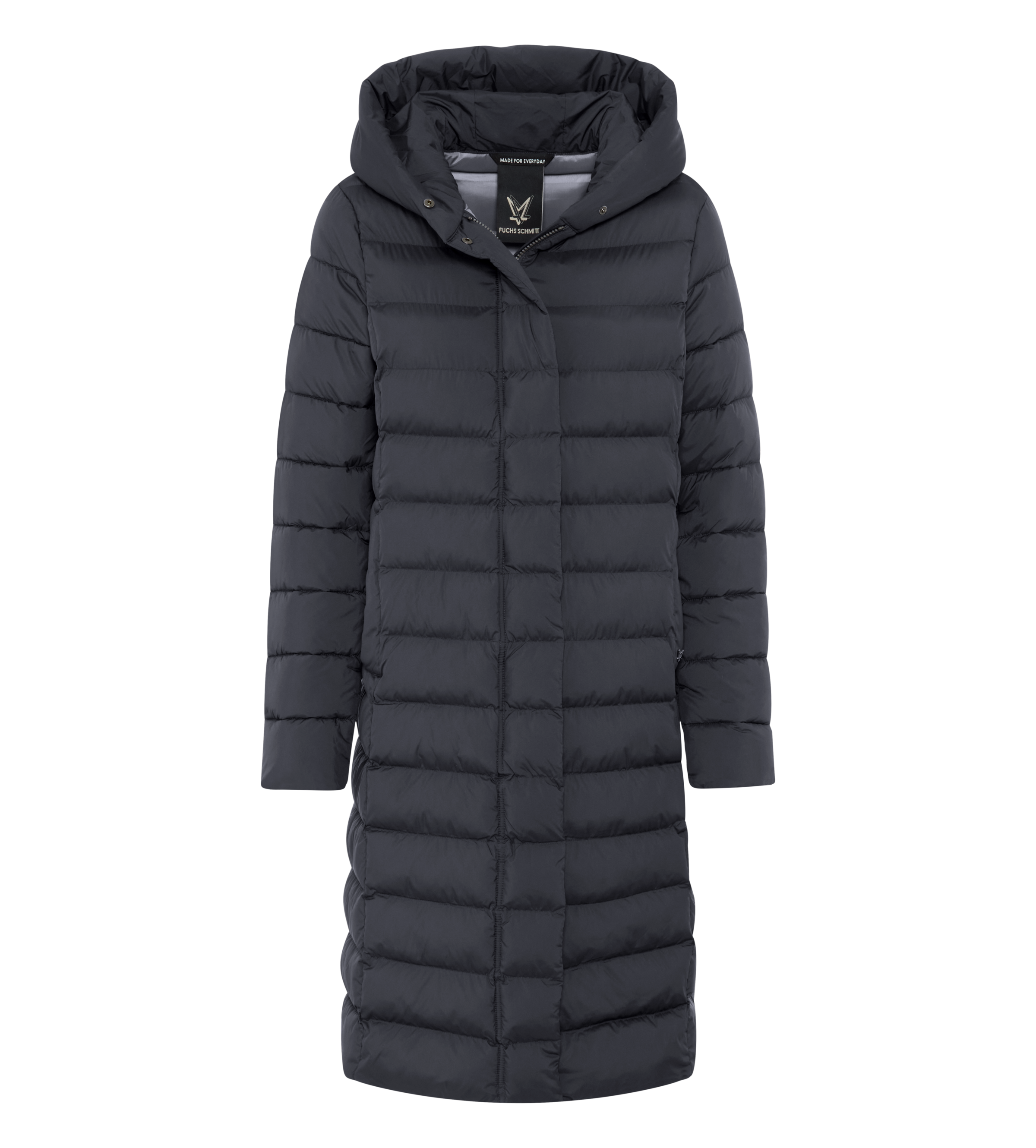 Fuchs Schmitt Steppmantel Regular Fit, verdeckter Reissverschluss mit Druckknöpfen