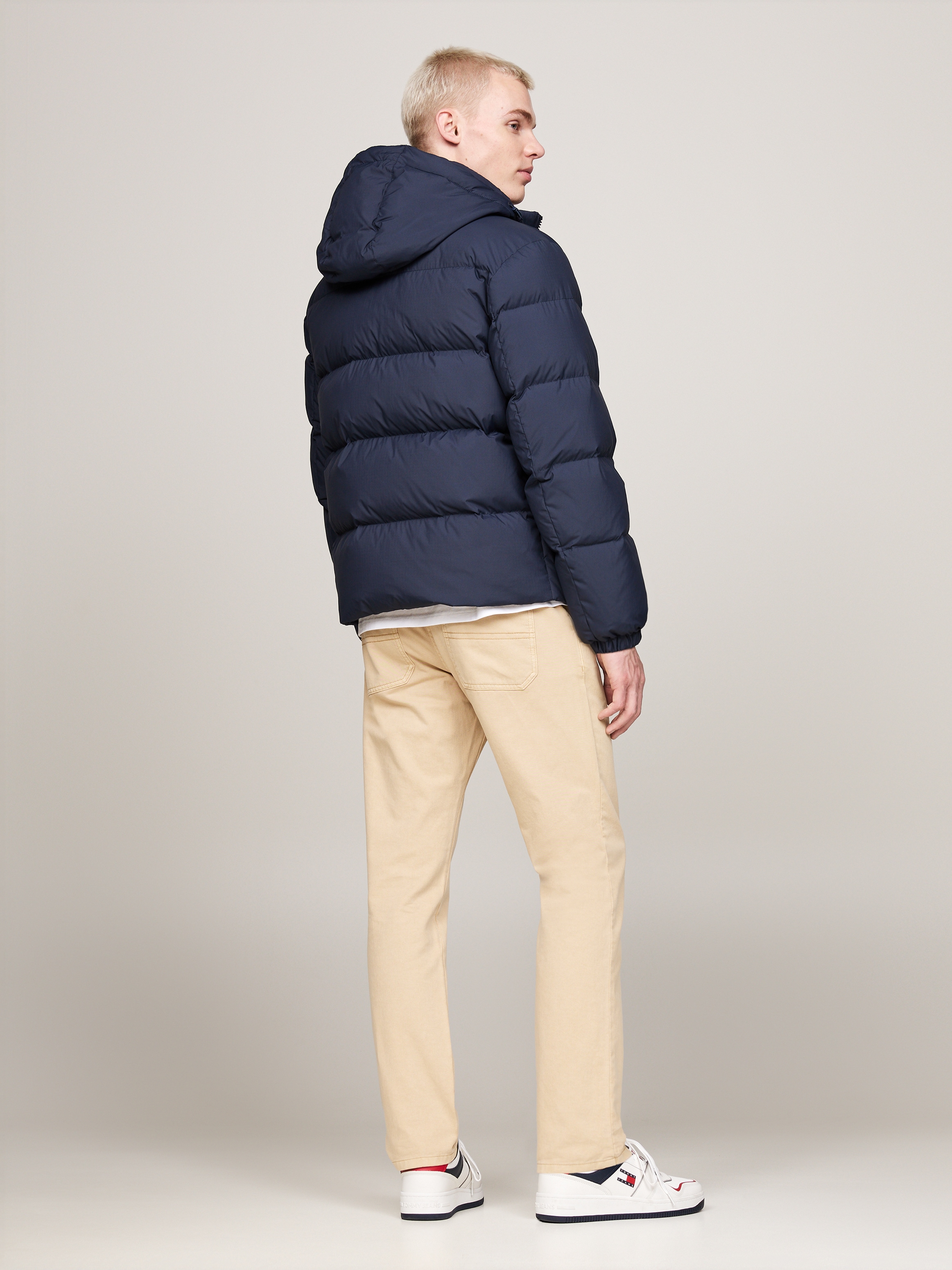 Tommy Jeans Plus Steppjacke »TJM ESSENTIAL DOWN JACKET EXT«, mit Kapuze, Grosse Grössen