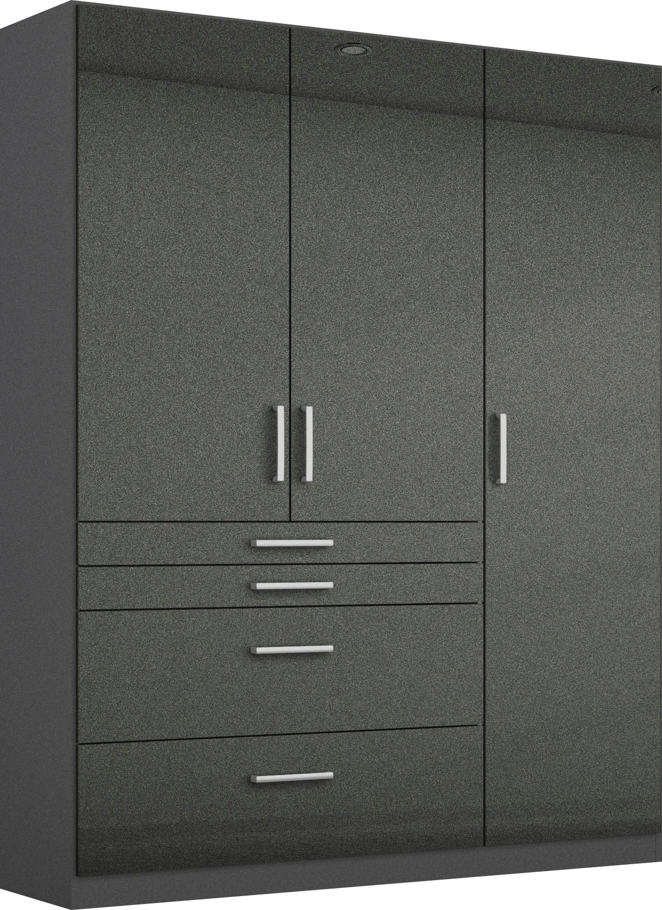 rauch Drehtürenschrank »Kleiderschrank Schrank Garderobe Garderobenschrank  HOMBURG« mit viel Stauraum, oberer Schubkasten mit Einteilung MADE IN GERMANY