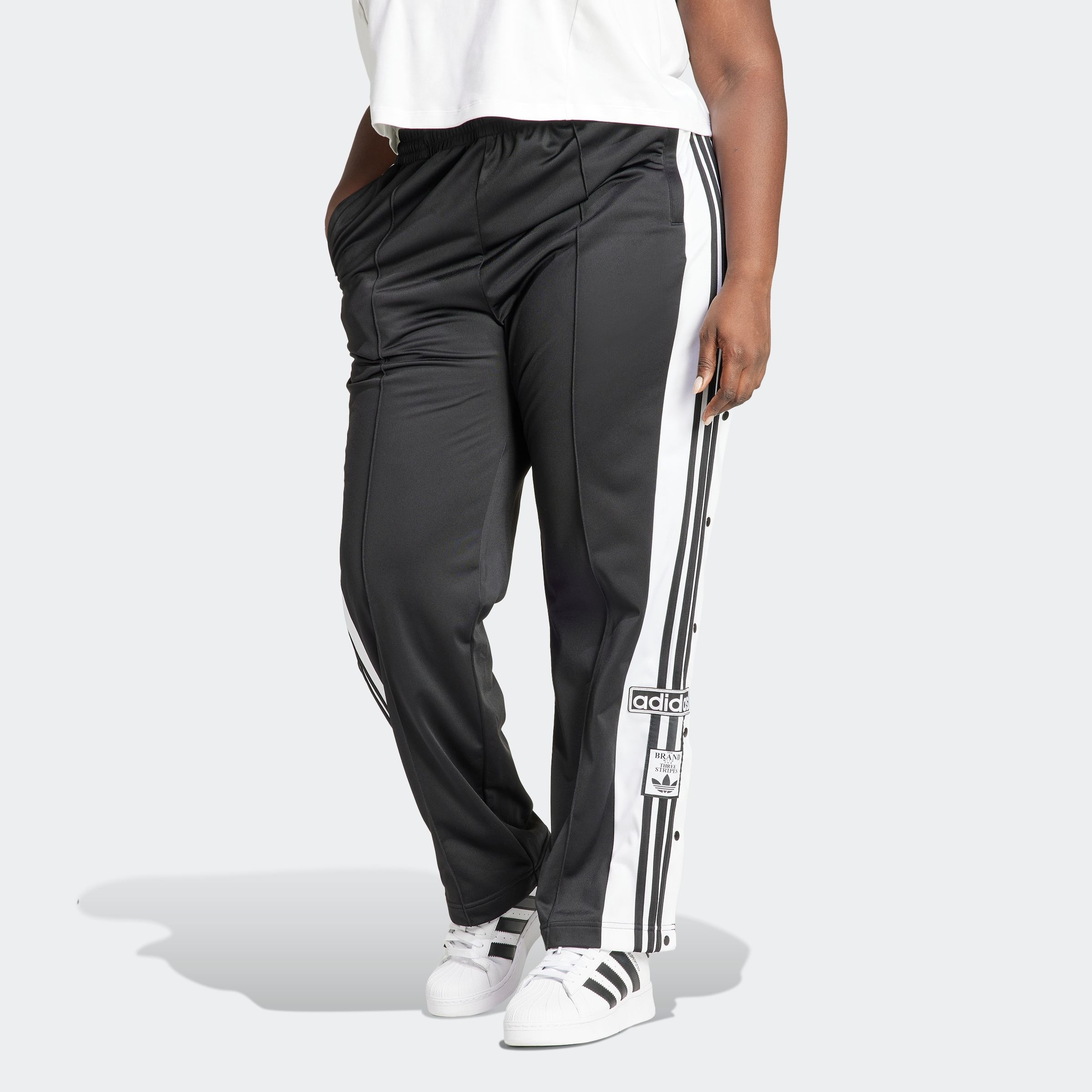 Image of adidas Originals Sporthose "ADIBREAK PANTS" Knopfhose, Knopfleiste am Bein