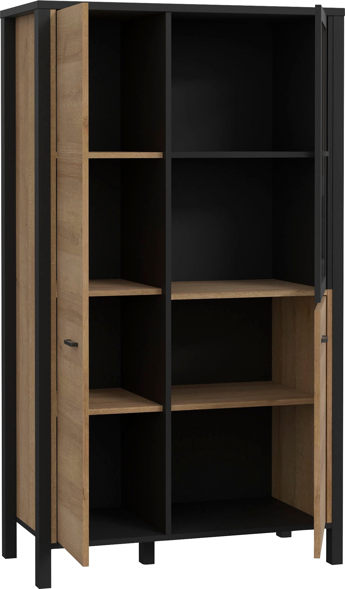 FORTE Vitrine »High Rock« Höhe ca. 152 cm