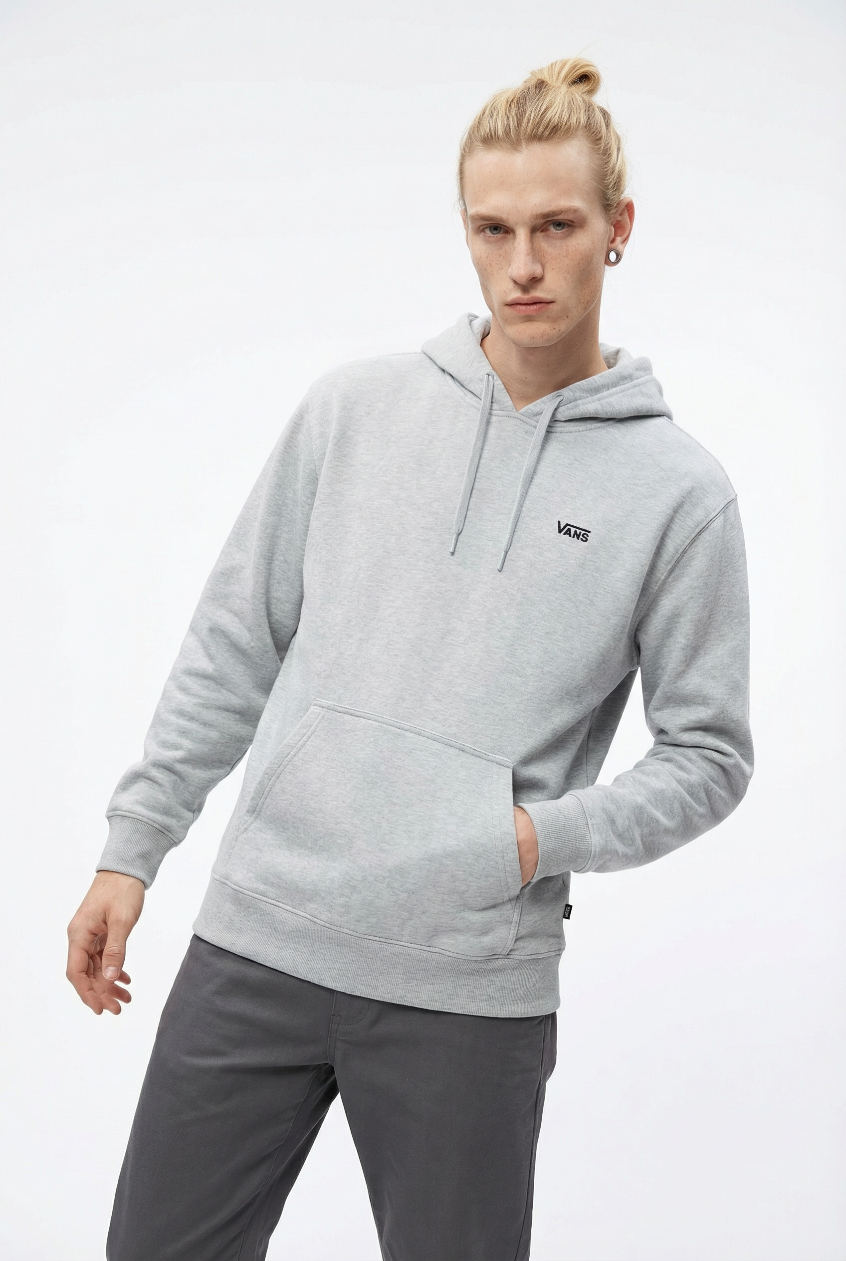 Vans Kapuzensweatshirt »LEFT CHEST PO«, mit Kordelzug, aus Baumwolle und Polyester
