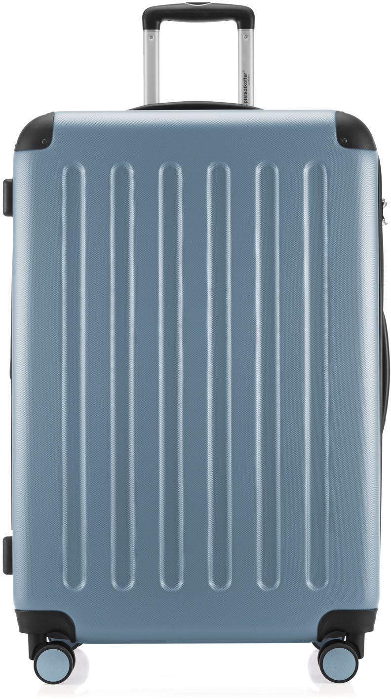Hauptstadtkoffer Hartschalen-Trolley »Spree, 75 cm, pool blue«, 4 Rollen, Hartschalen-Koffer Reisekoffer Koffer gross Reisegepäck TSA Schloss