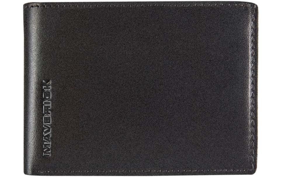 Image of Geldbörse "Maverick All Black 11 x 8,1 cm"