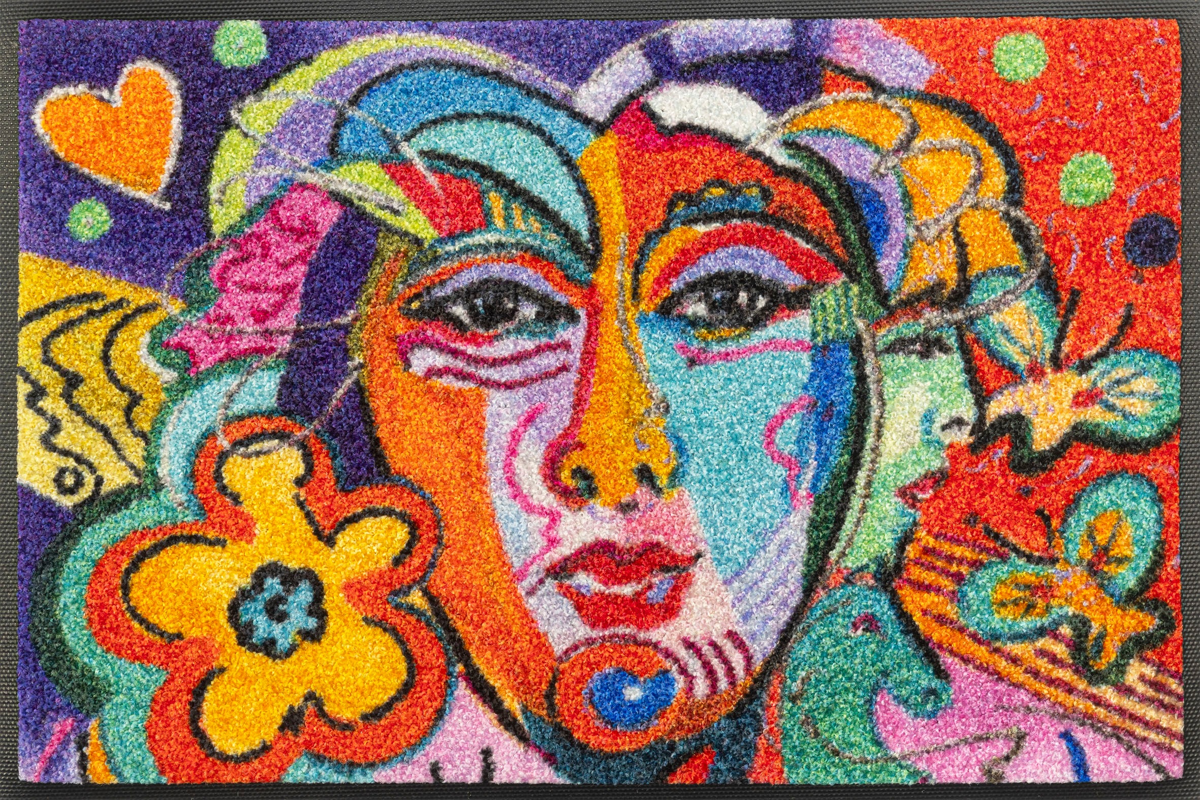 Image of wash+dry by Kleen-Tex Fussmatte "Indian Summer" rechteckig